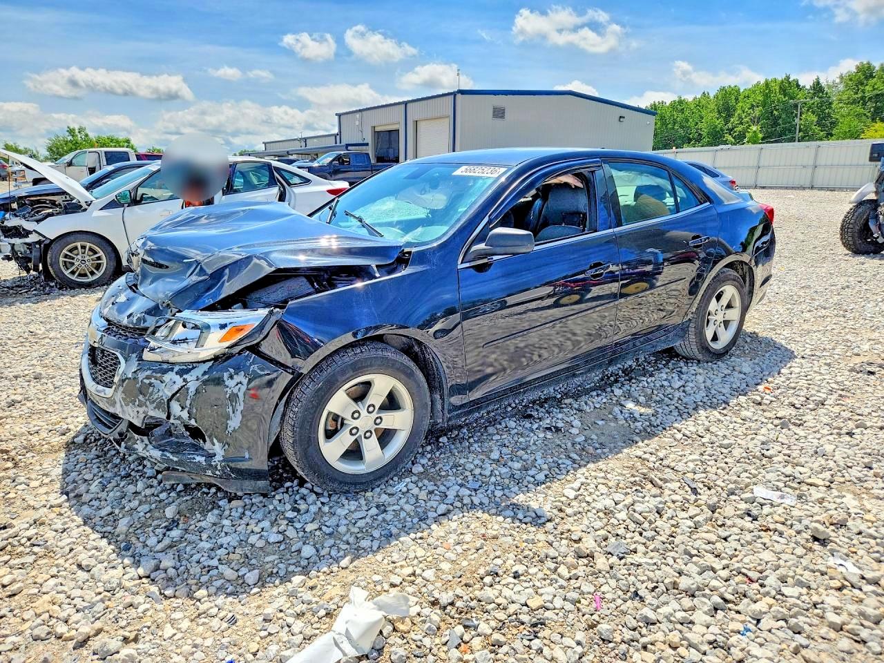 2014 Chevrolet Malibu Ls Black vin: 1G11B5SL4EF109478