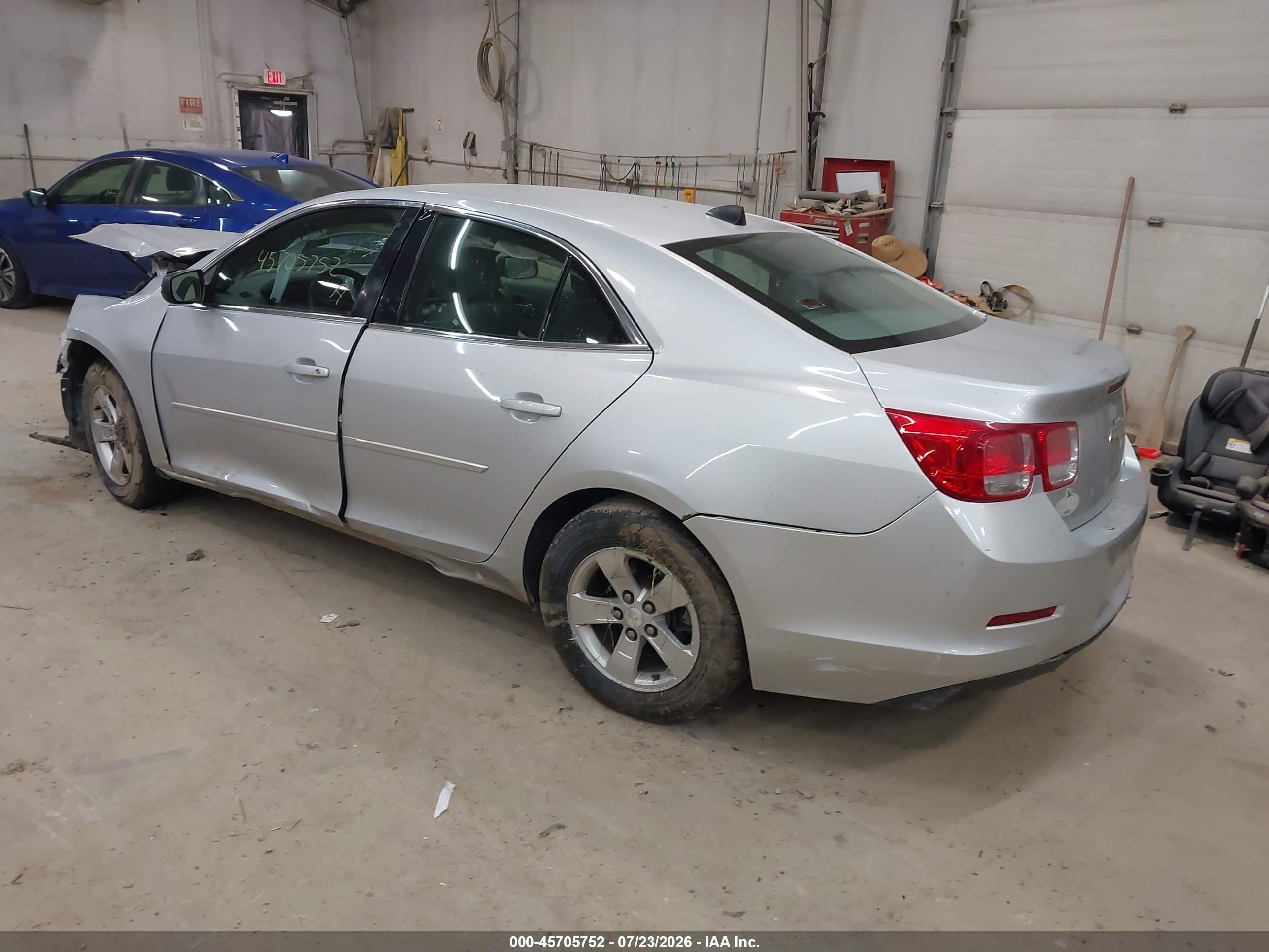 2014 Chevrolet Malibu 1ls Silver vin: 1G11B5SL4EF110694