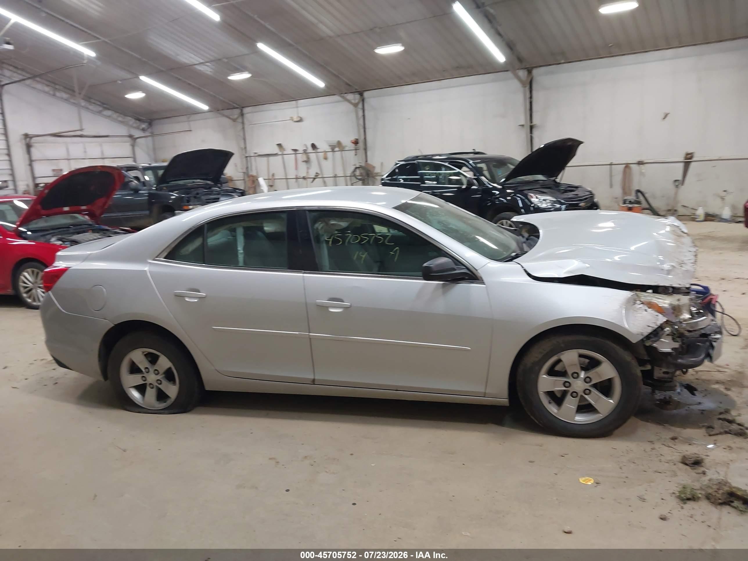 2014 Chevrolet Malibu 1ls Silver vin: 1G11B5SL4EF110694