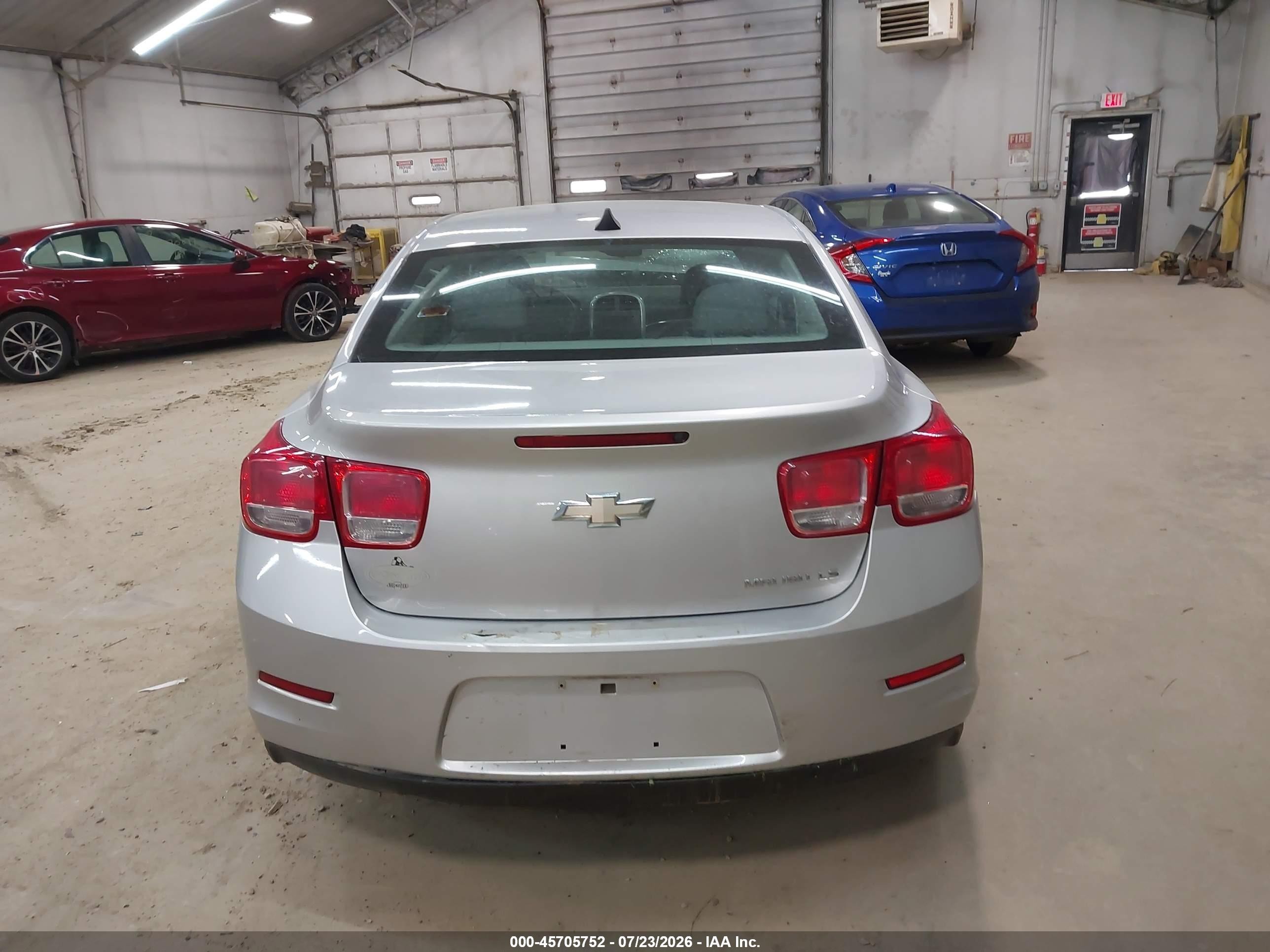 2014 Chevrolet Malibu 1ls Silver vin: 1G11B5SL4EF110694
