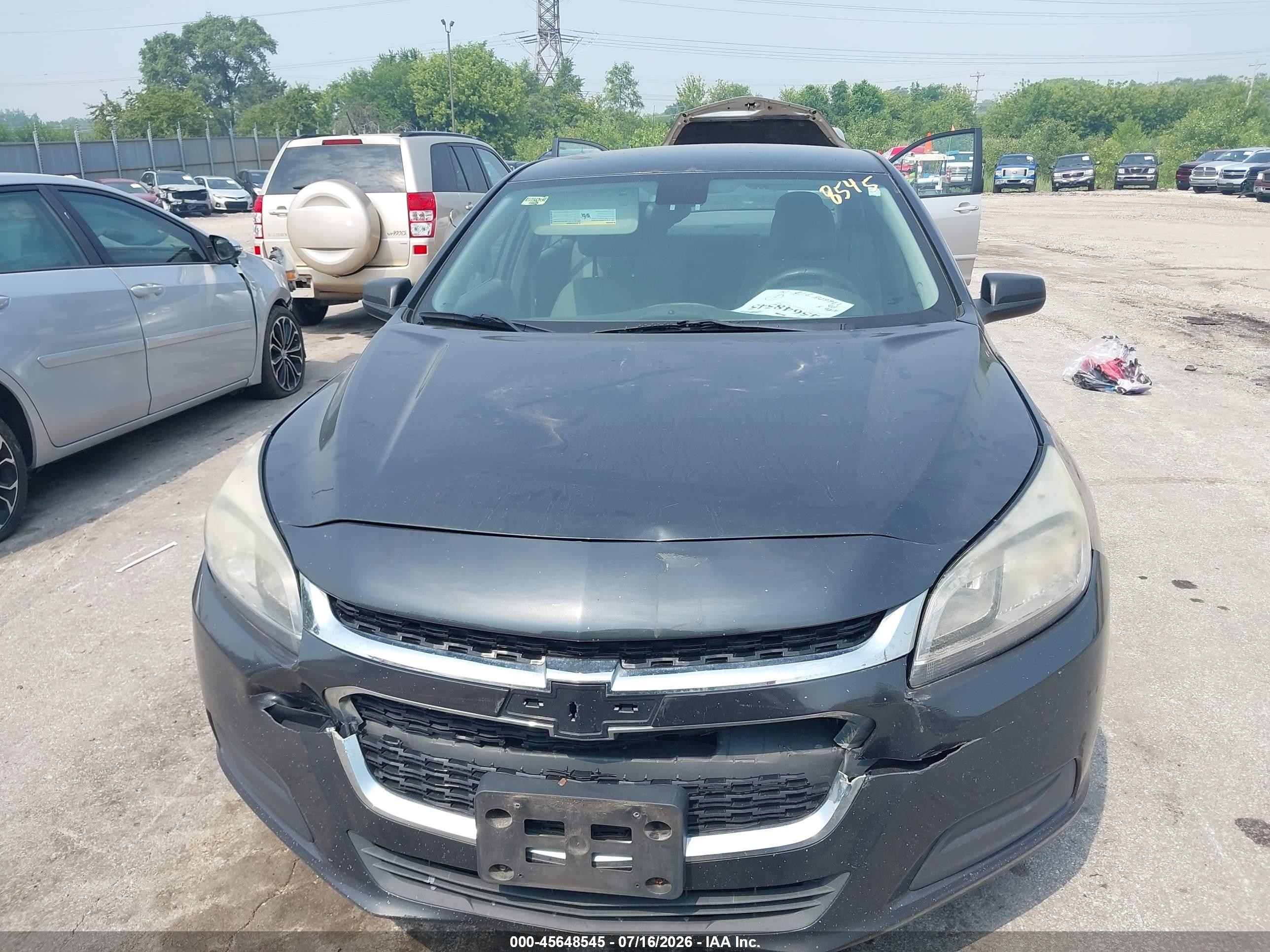 2014 Chevrolet Malibu 1ls Gray vin: 1G11B5SL4EF121453