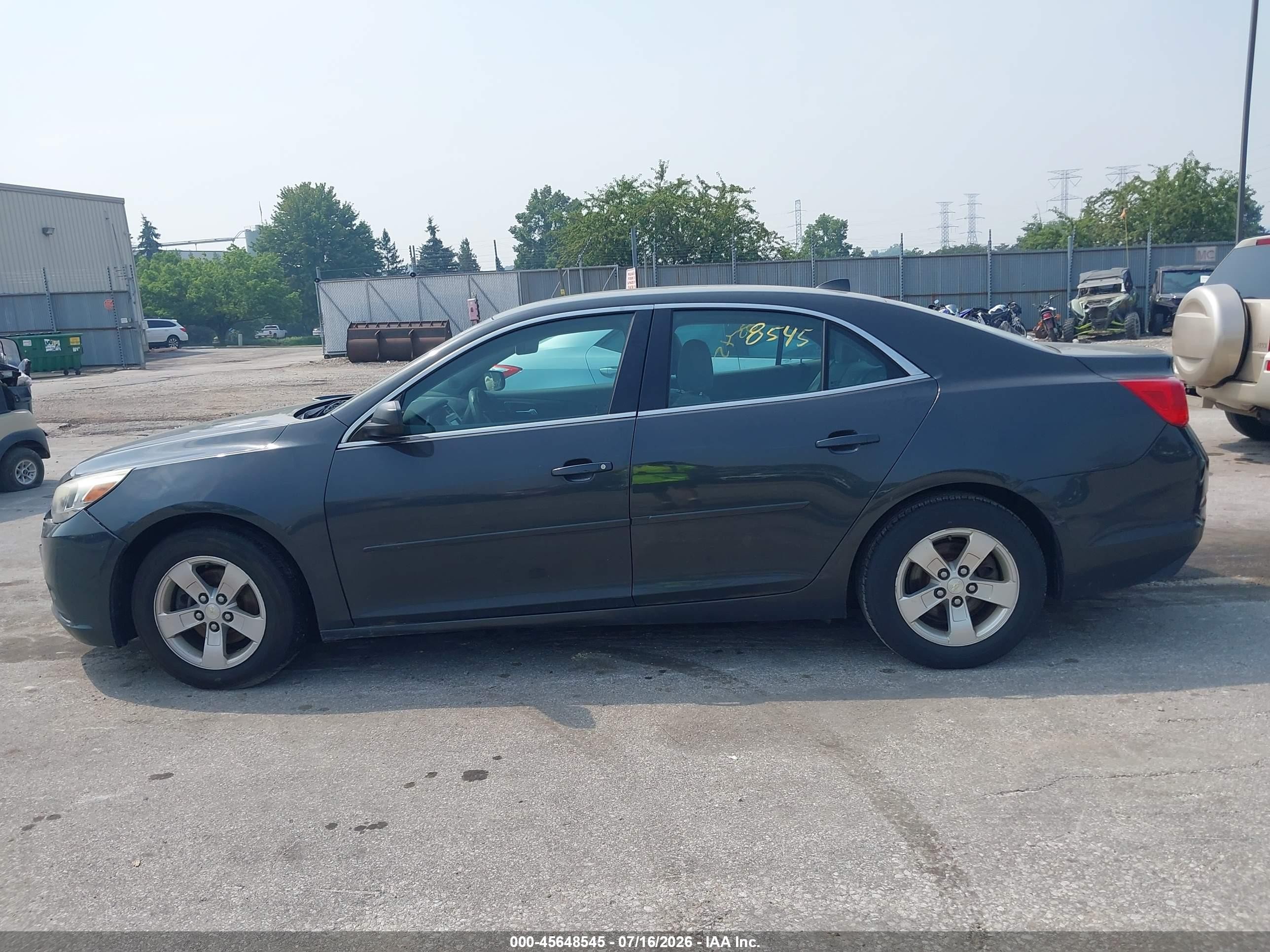 2014 Chevrolet Malibu 1ls Gray vin: 1G11B5SL4EF121453