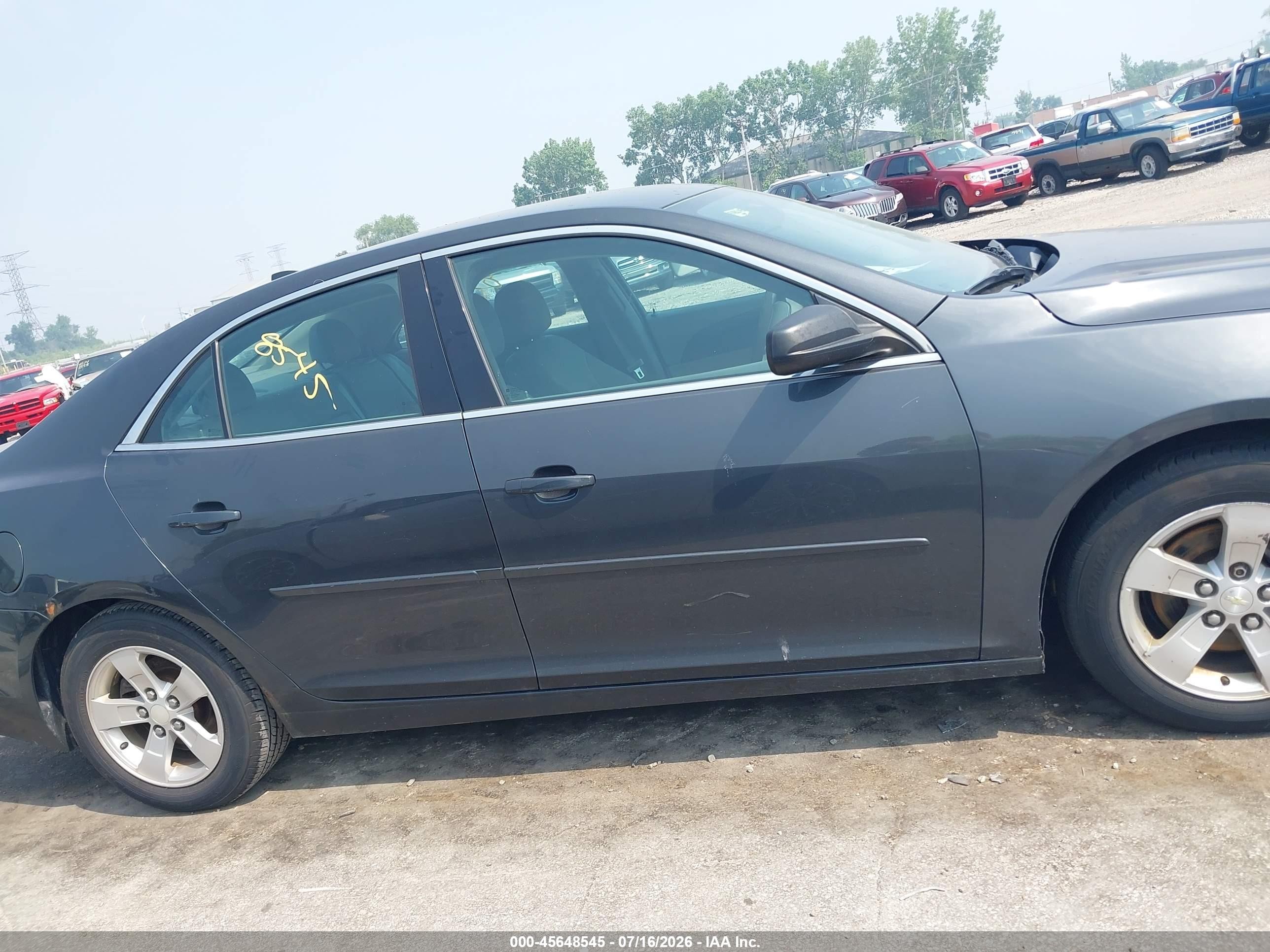 2014 Chevrolet Malibu 1ls Gray vin: 1G11B5SL4EF121453