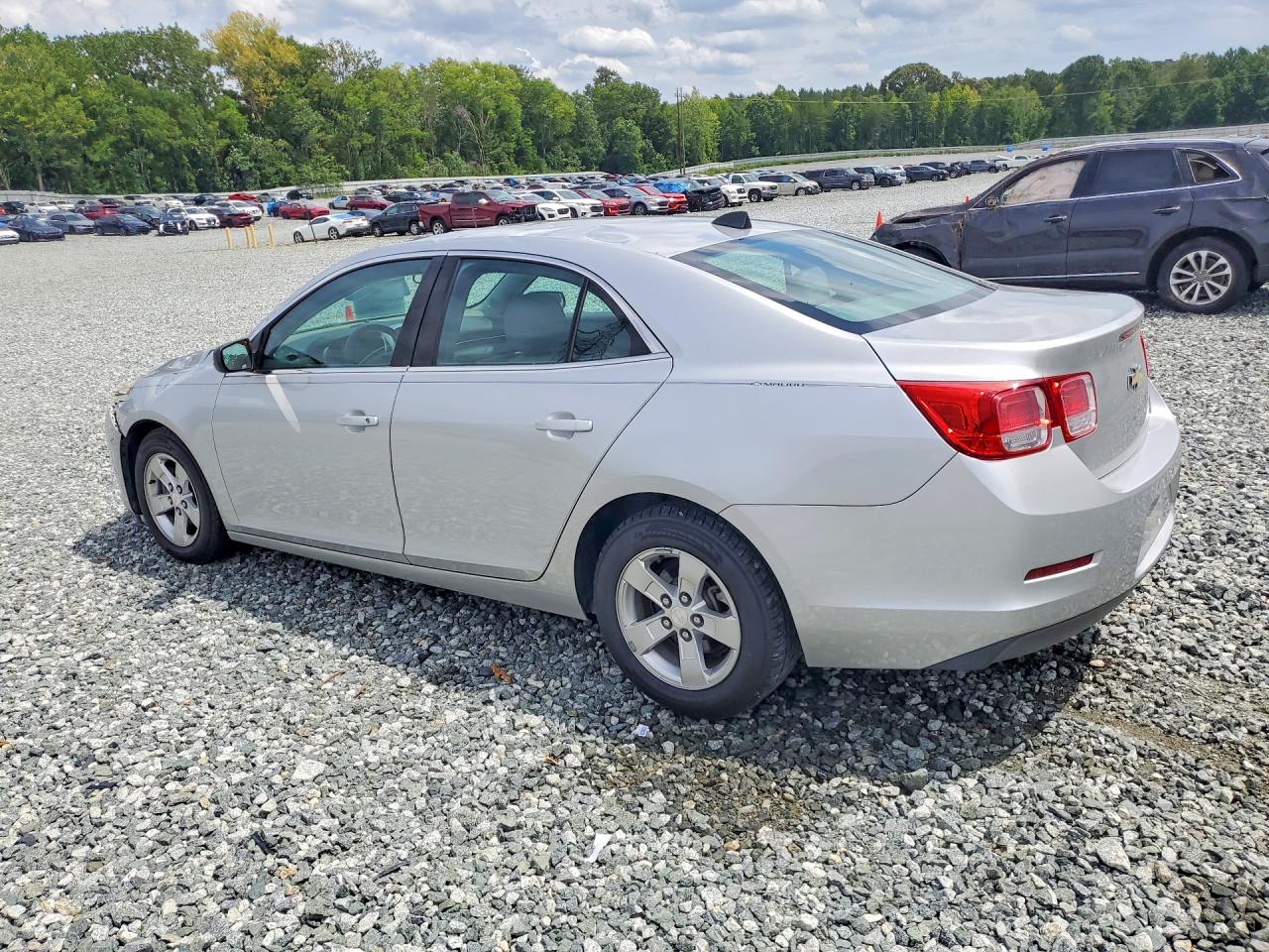 2014 Chevrolet Malibu Ls Silver vin: 1G11B5SL4EF123493