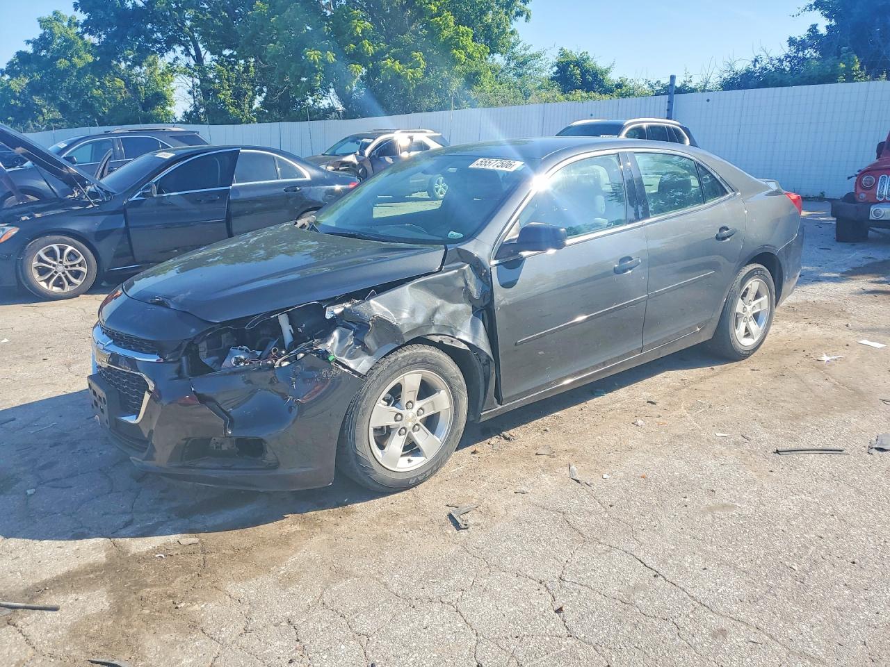 2014 Chevrolet Malibu Ls Black vin: 1G11B5SL4EF179451
