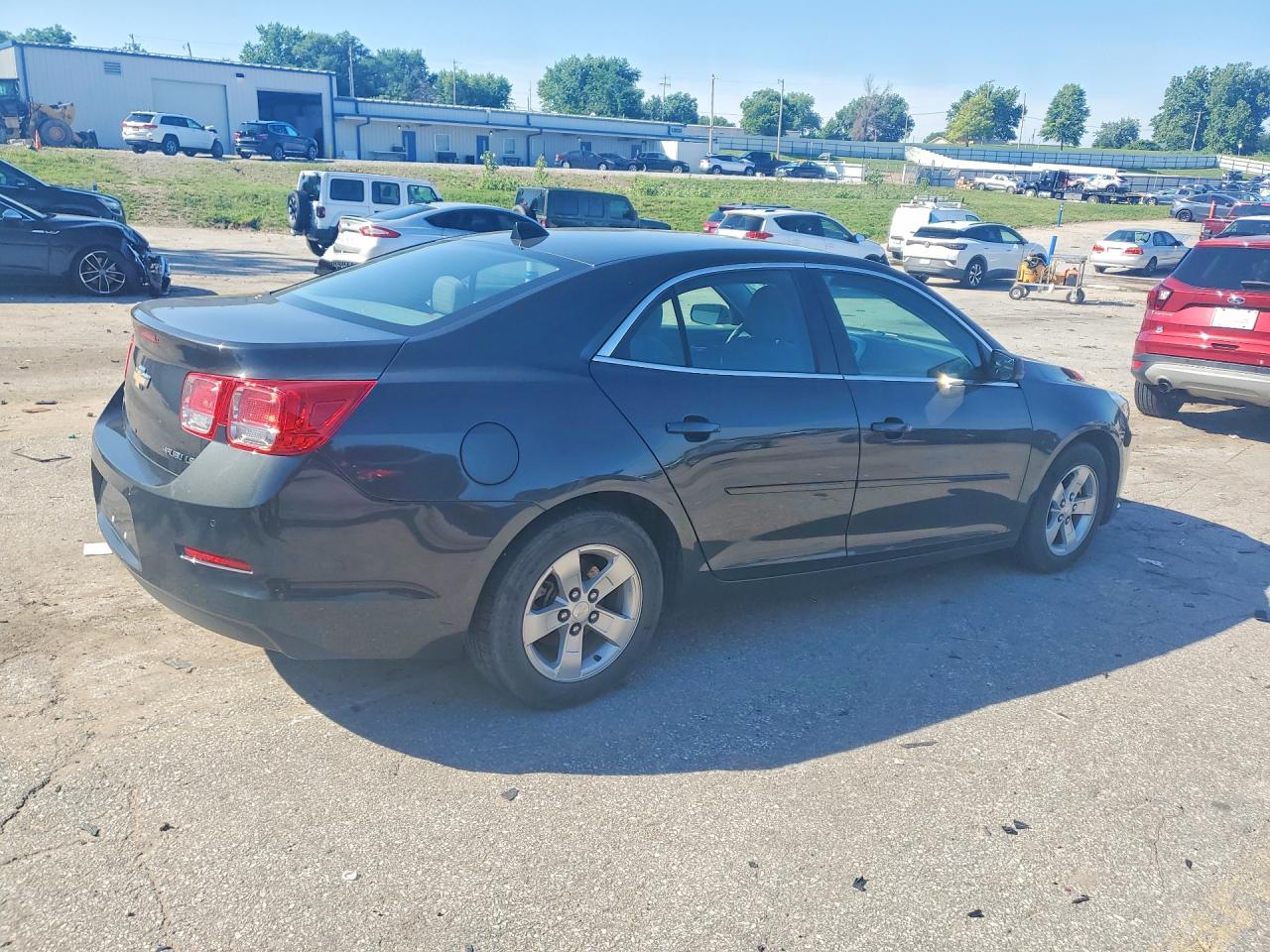 2014 Chevrolet Malibu Ls Black vin: 1G11B5SL4EF179451
