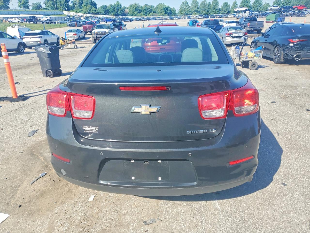 2014 Chevrolet Malibu Ls Black vin: 1G11B5SL4EF179451