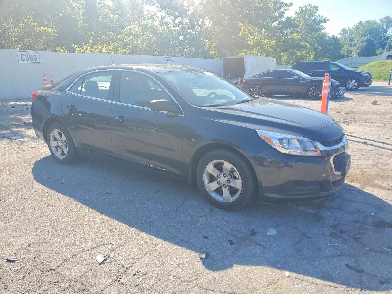 2014 Chevrolet Malibu Ls Black vin: 1G11B5SL4EF179451