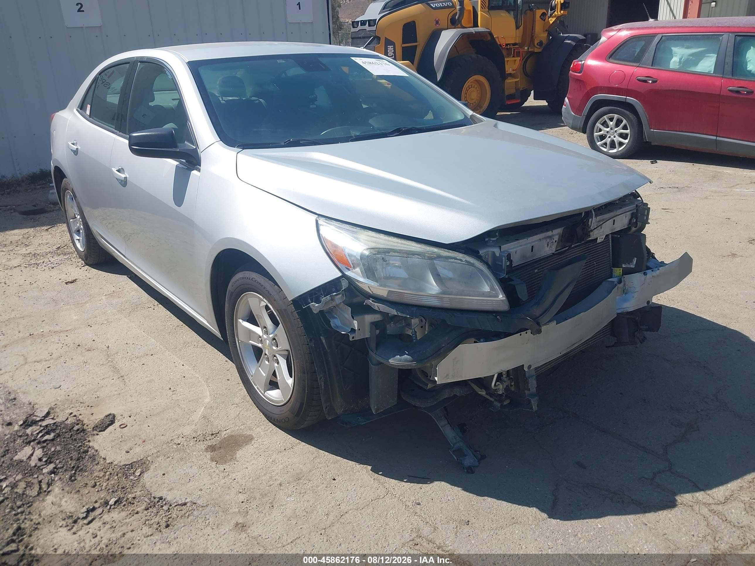 2014 Chevrolet Malibu 1ls Silver vin: 1G11B5SL4EF180373