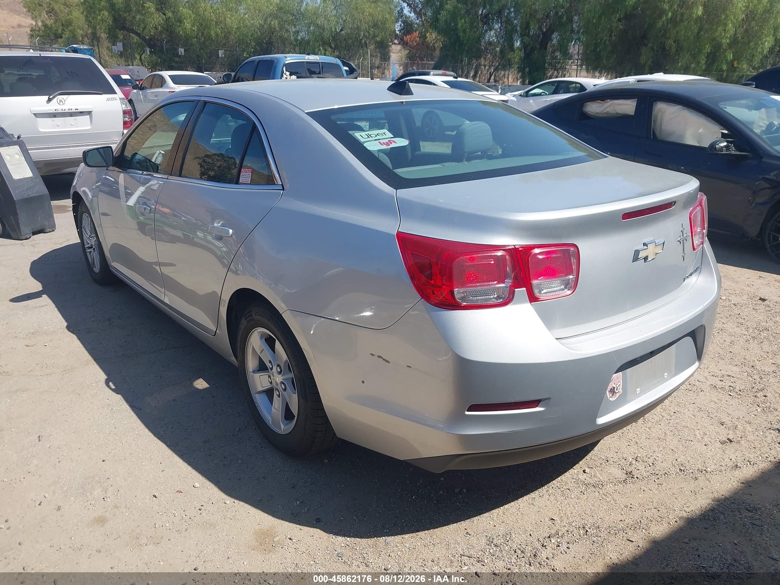 2014 Chevrolet Malibu 1ls Silver vin: 1G11B5SL4EF180373