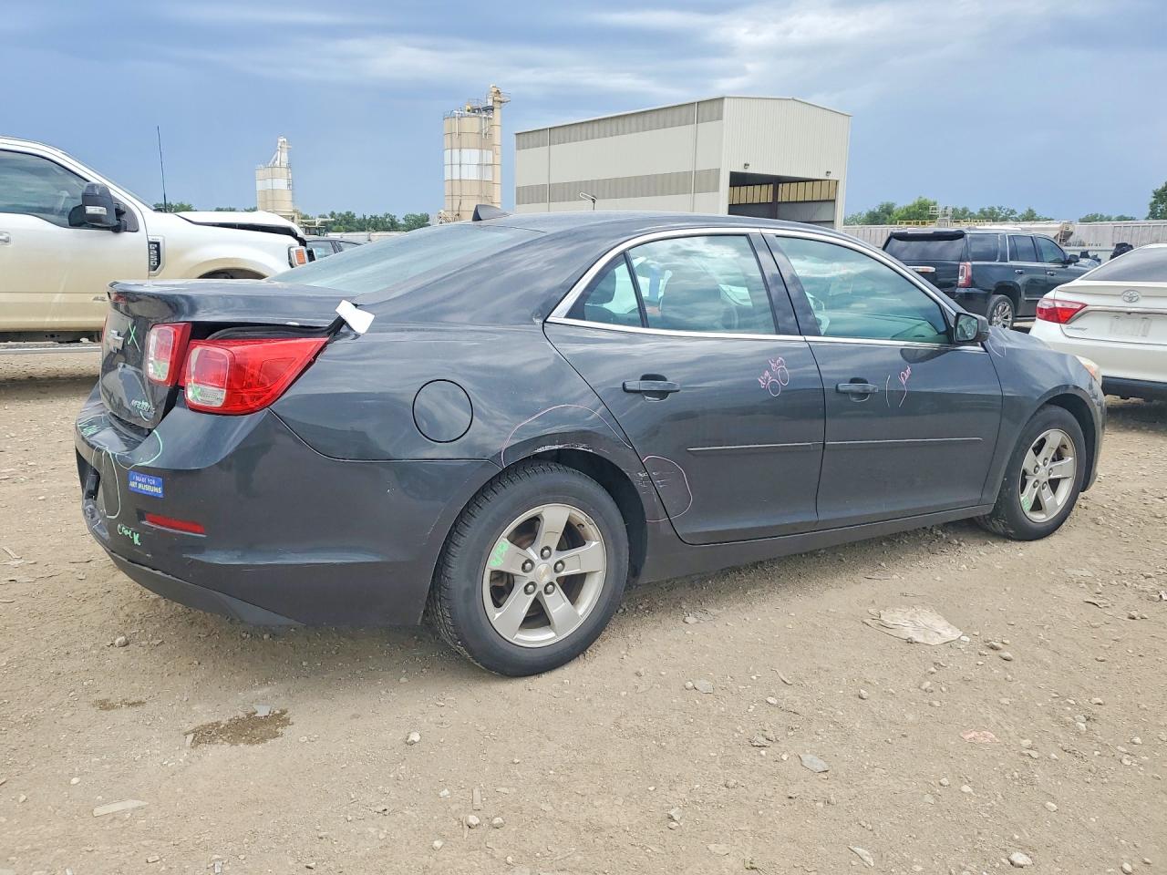 2014 Chevrolet Malibu Ls Gray vin: 1G11B5SL4EF212500