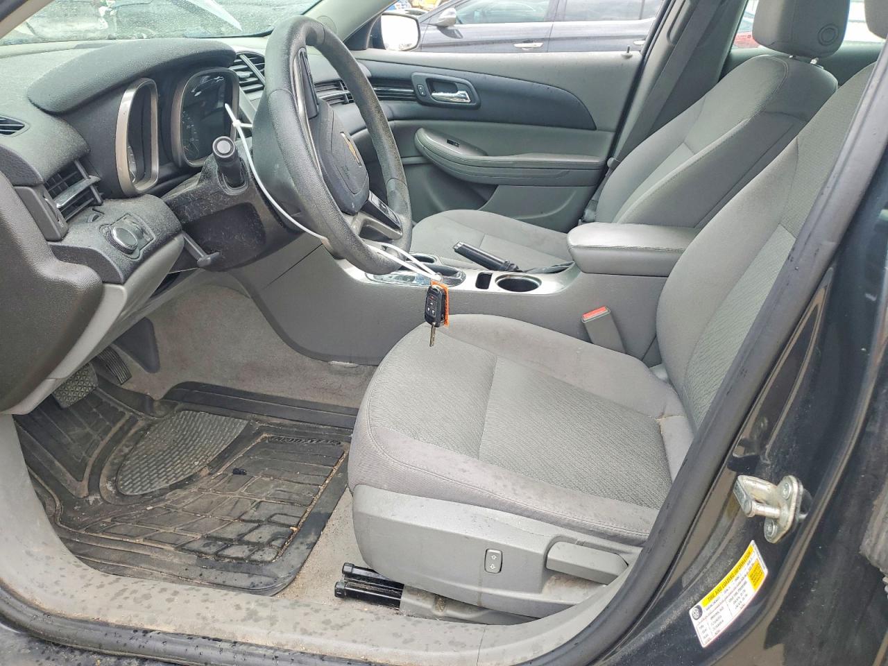 2014 Chevrolet Malibu Ls Gray vin: 1G11B5SL4EF212500