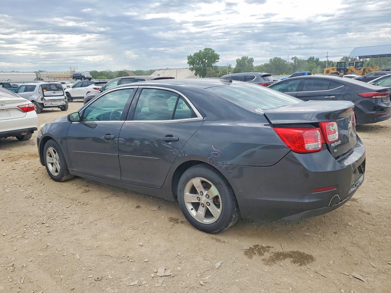 2014 Chevrolet Malibu Ls Gray vin: 1G11B5SL4EF212500