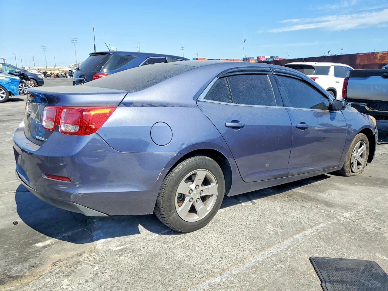 2014 Chevrolet Malibu Ls Blue vin: 1G11B5SL4EF238739
