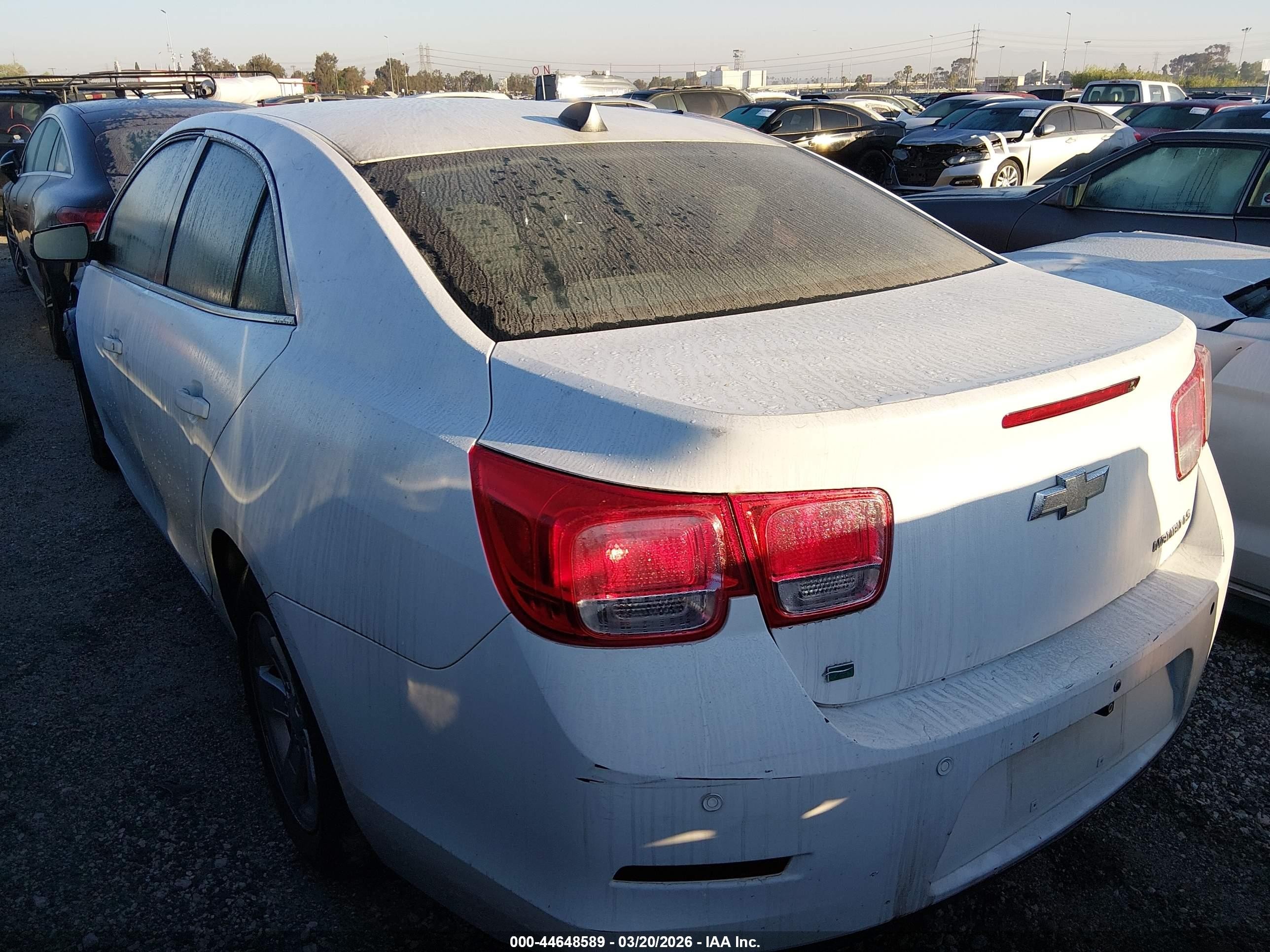 2014 Chevrolet Malibu 1ls White vin: 1G11B5SL4EF243522