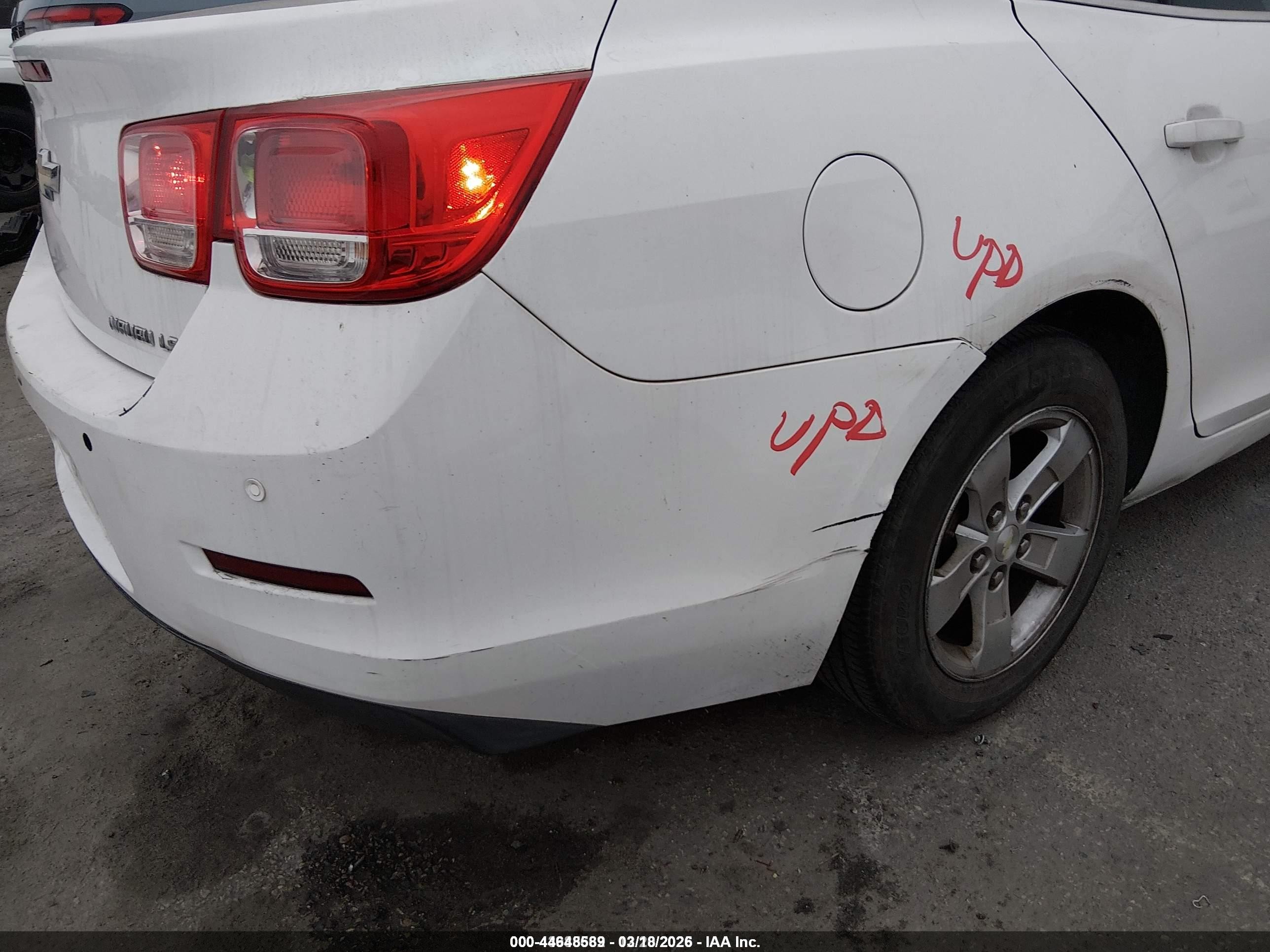 2014 Chevrolet Malibu 1ls White vin: 1G11B5SL4EF243522