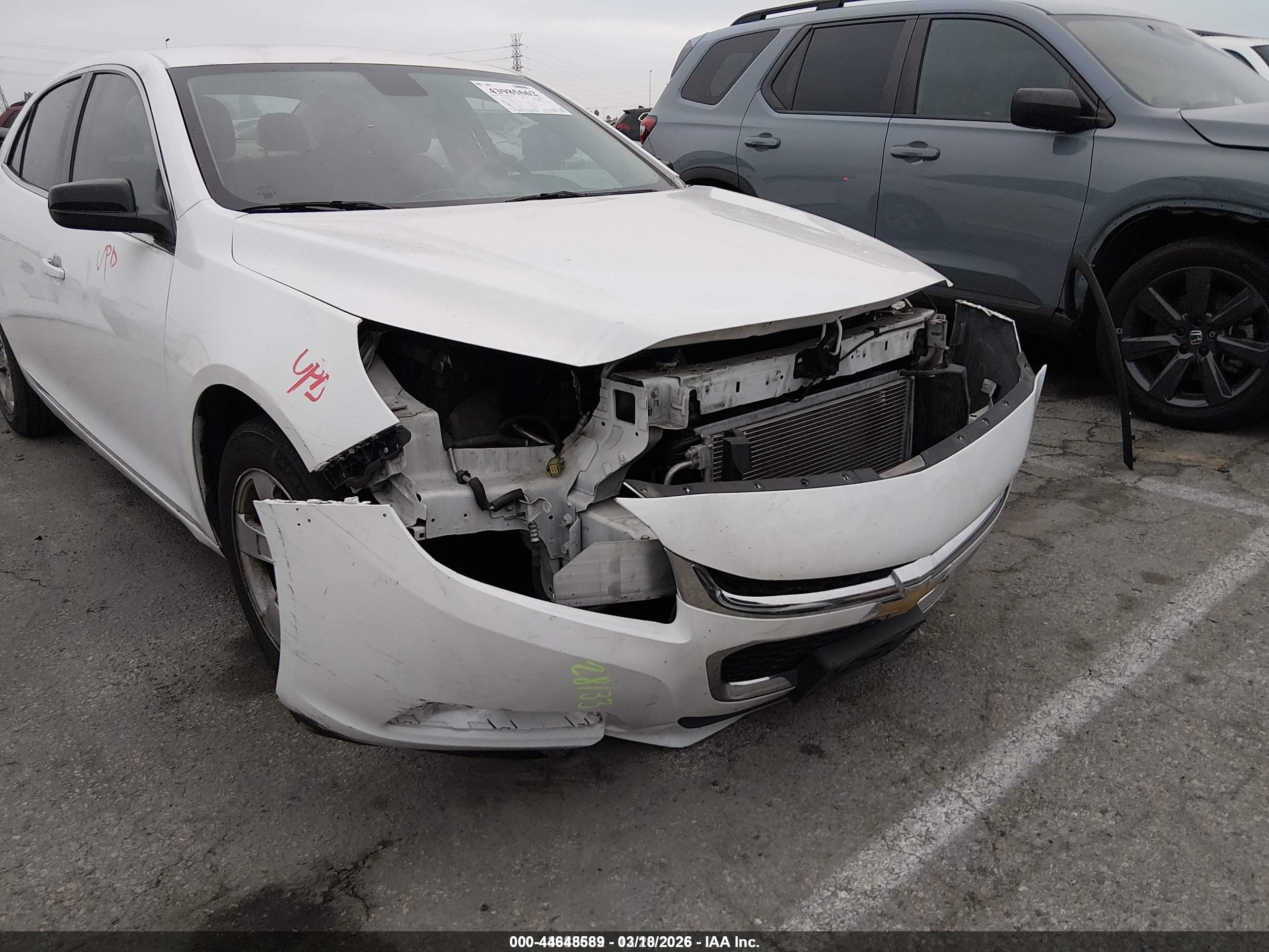 2014 Chevrolet Malibu 1ls White vin: 1G11B5SL4EF243522