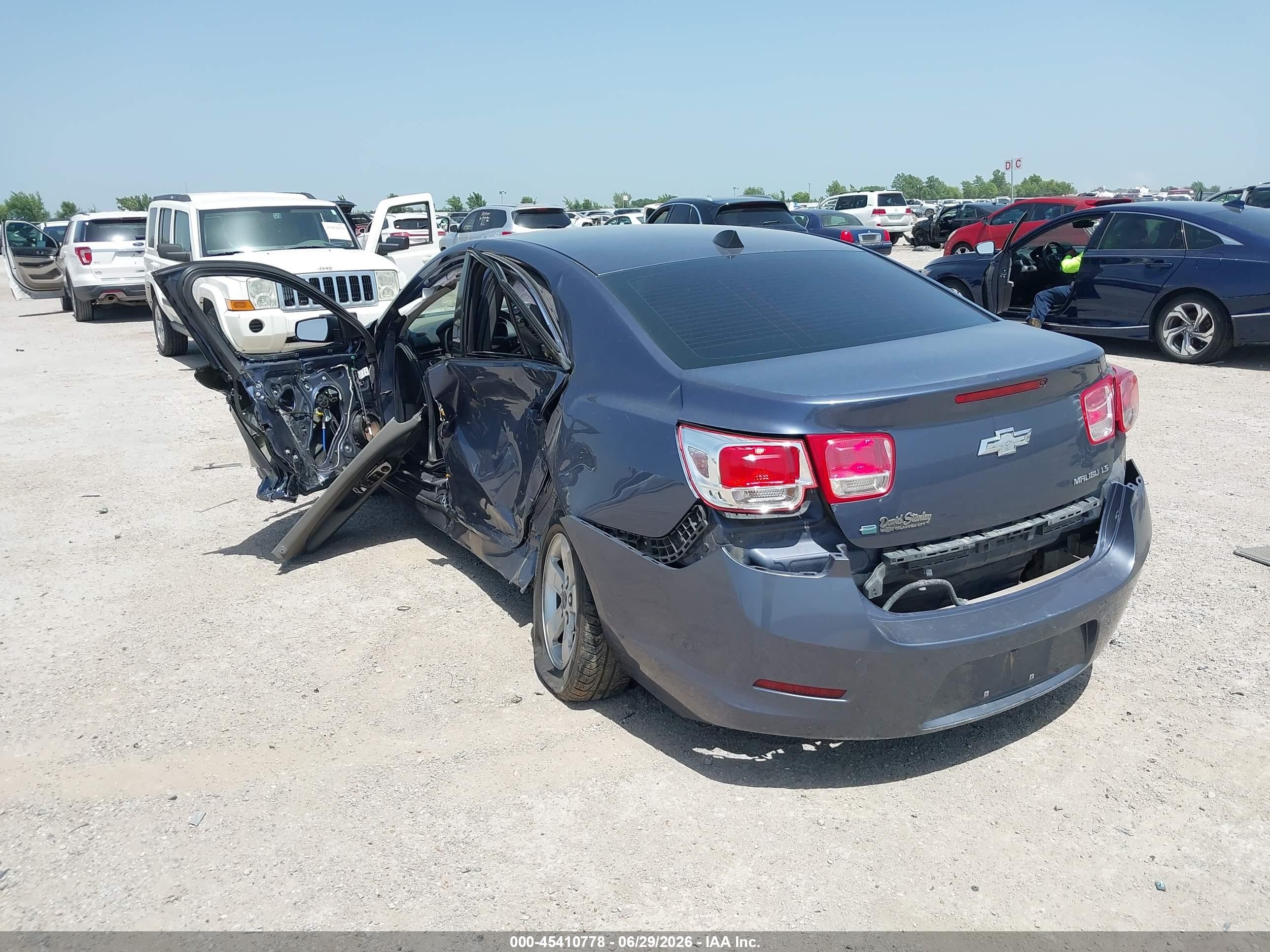 2014 Chevrolet Malibu 1ls Синий vin: 1G11B5SL4EF251233