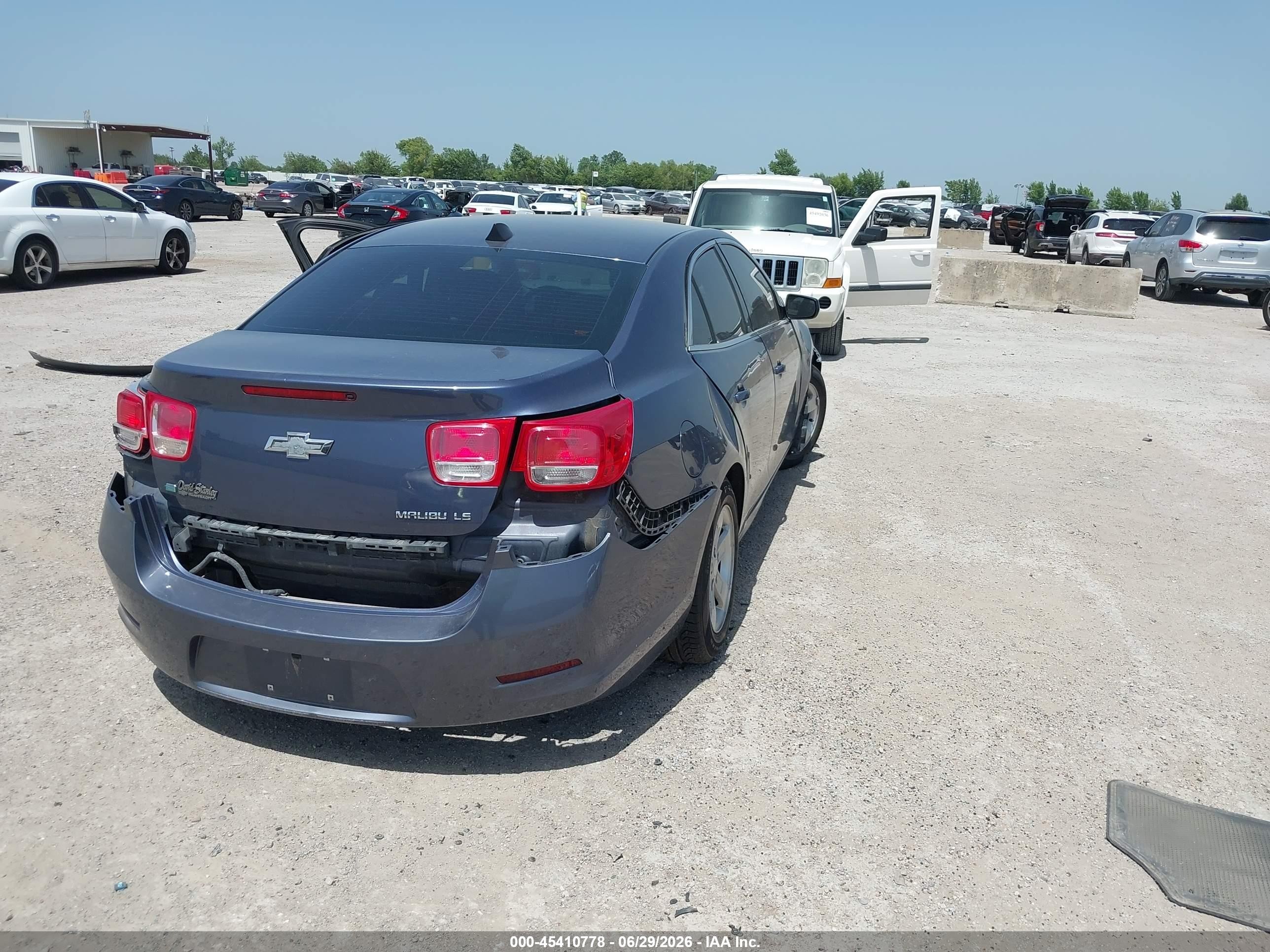 2014 Chevrolet Malibu 1ls Синий vin: 1G11B5SL4EF251233