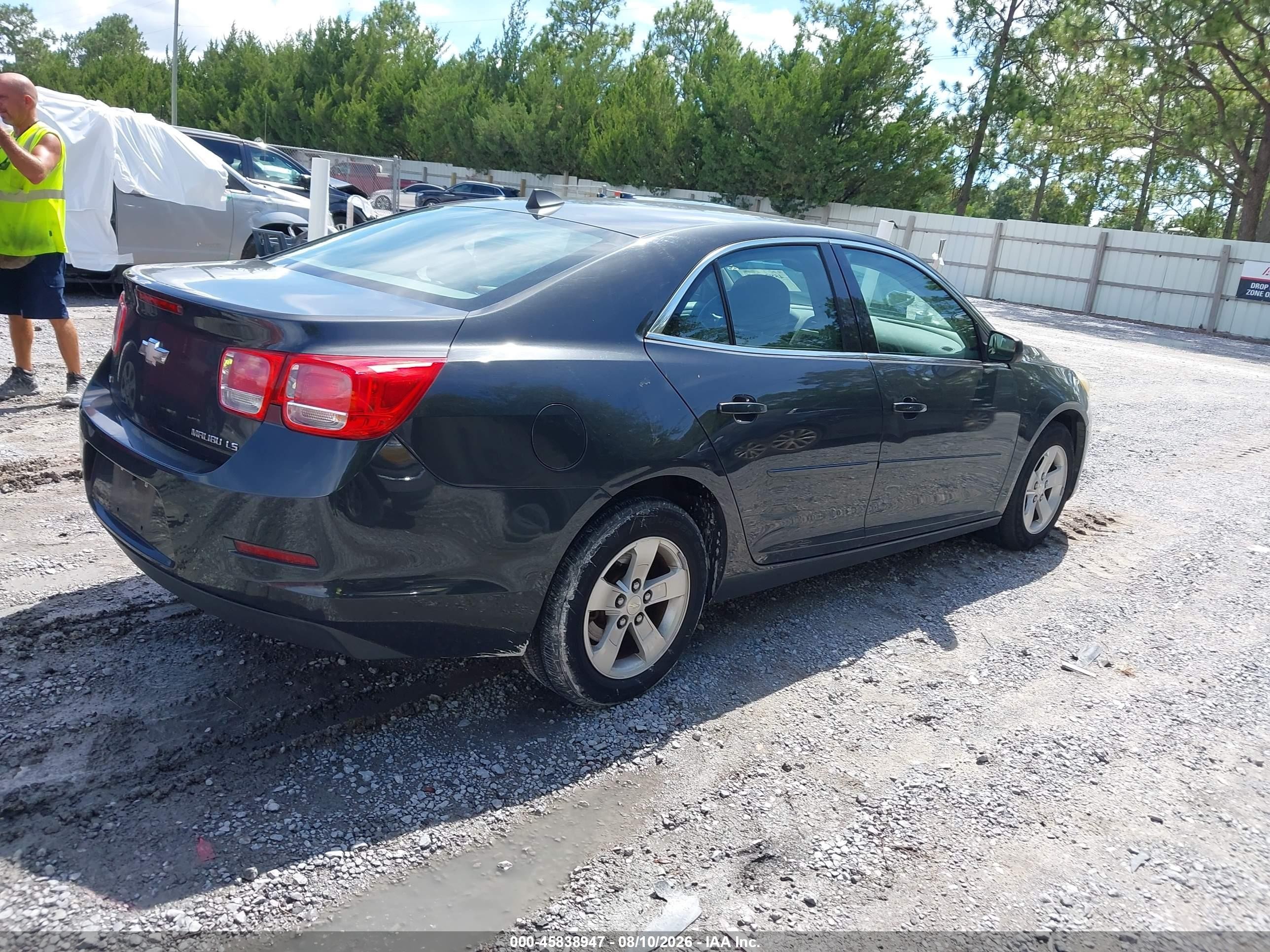 2014 Chevrolet Malibu 1ls Gray vin: 1G11B5SL4EF275256