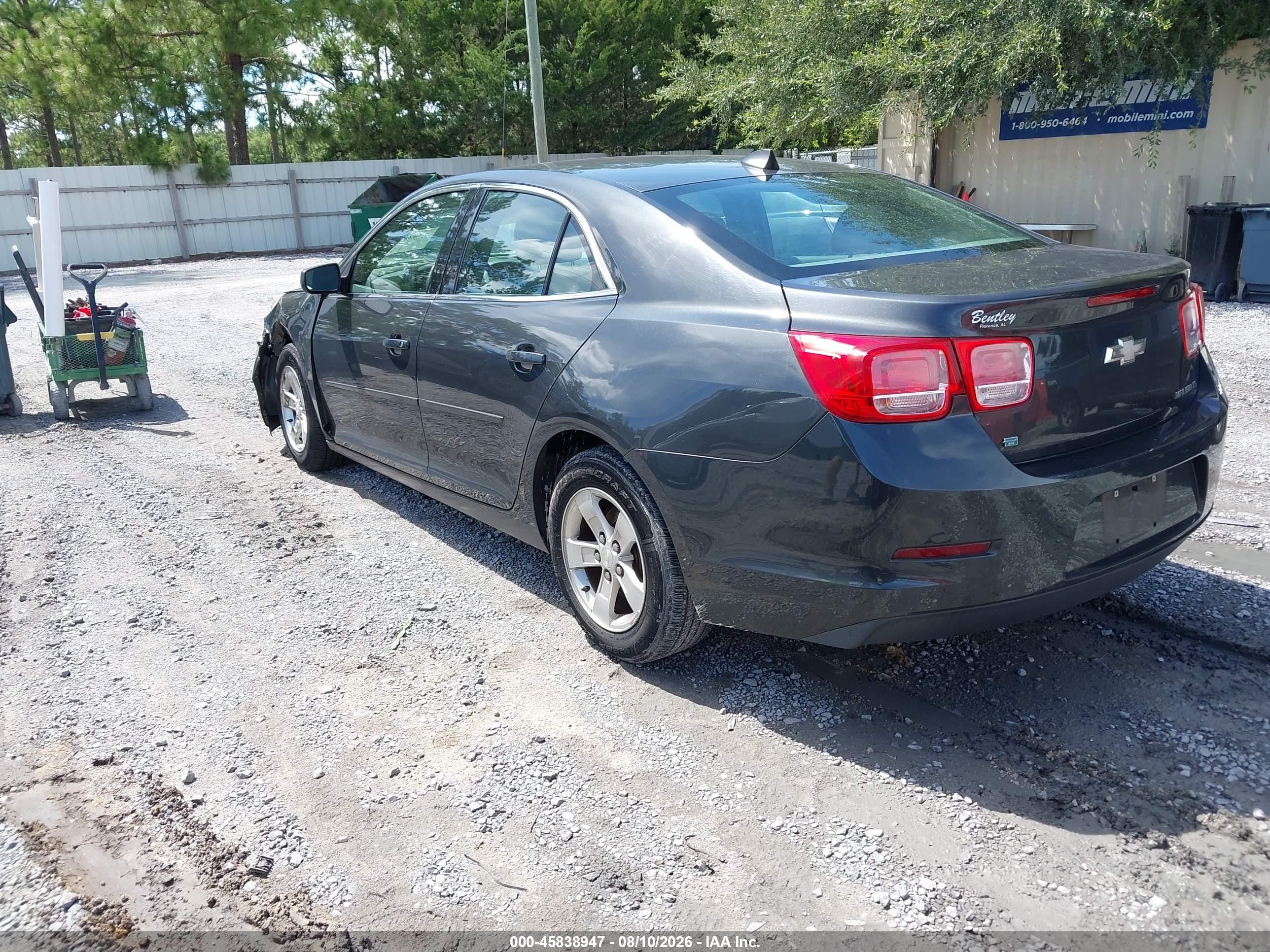 2014 Chevrolet Malibu 1ls Gray vin: 1G11B5SL4EF275256