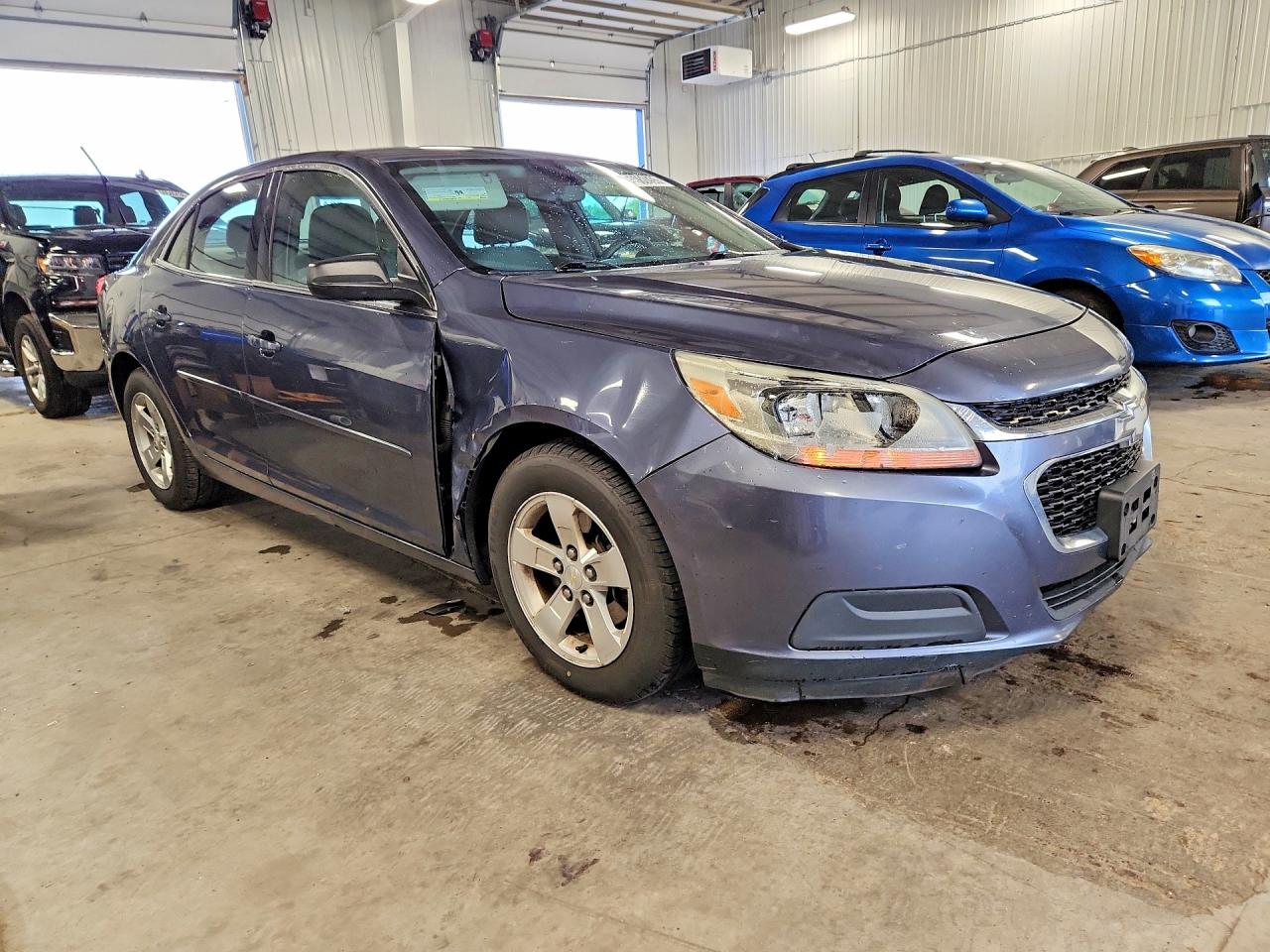 2015 Chevrolet Malibu Ls Blue vin: 1G11B5SL4FF157189