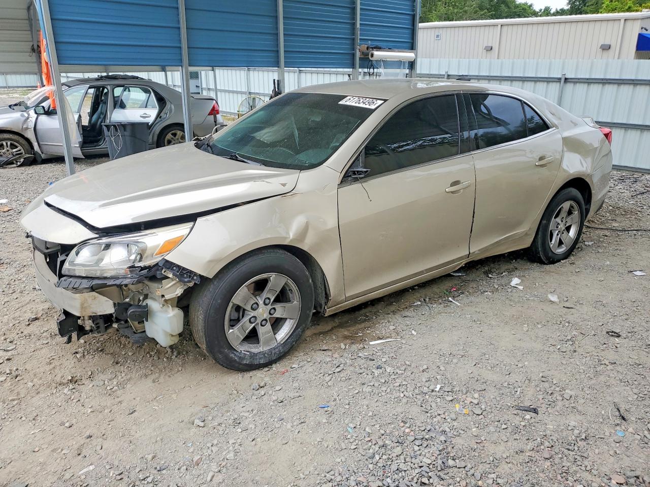 2015 Chevrolet Malibu Ls Бежевый vin: 1G11B5SL4FF185879