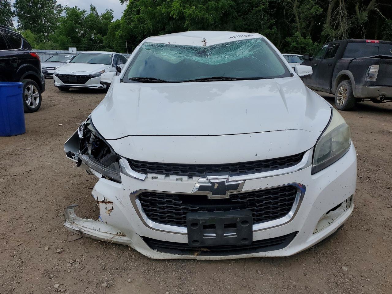 2015 Chevrolet Malibu Ls White vin: 1G11B5SL4FF191794