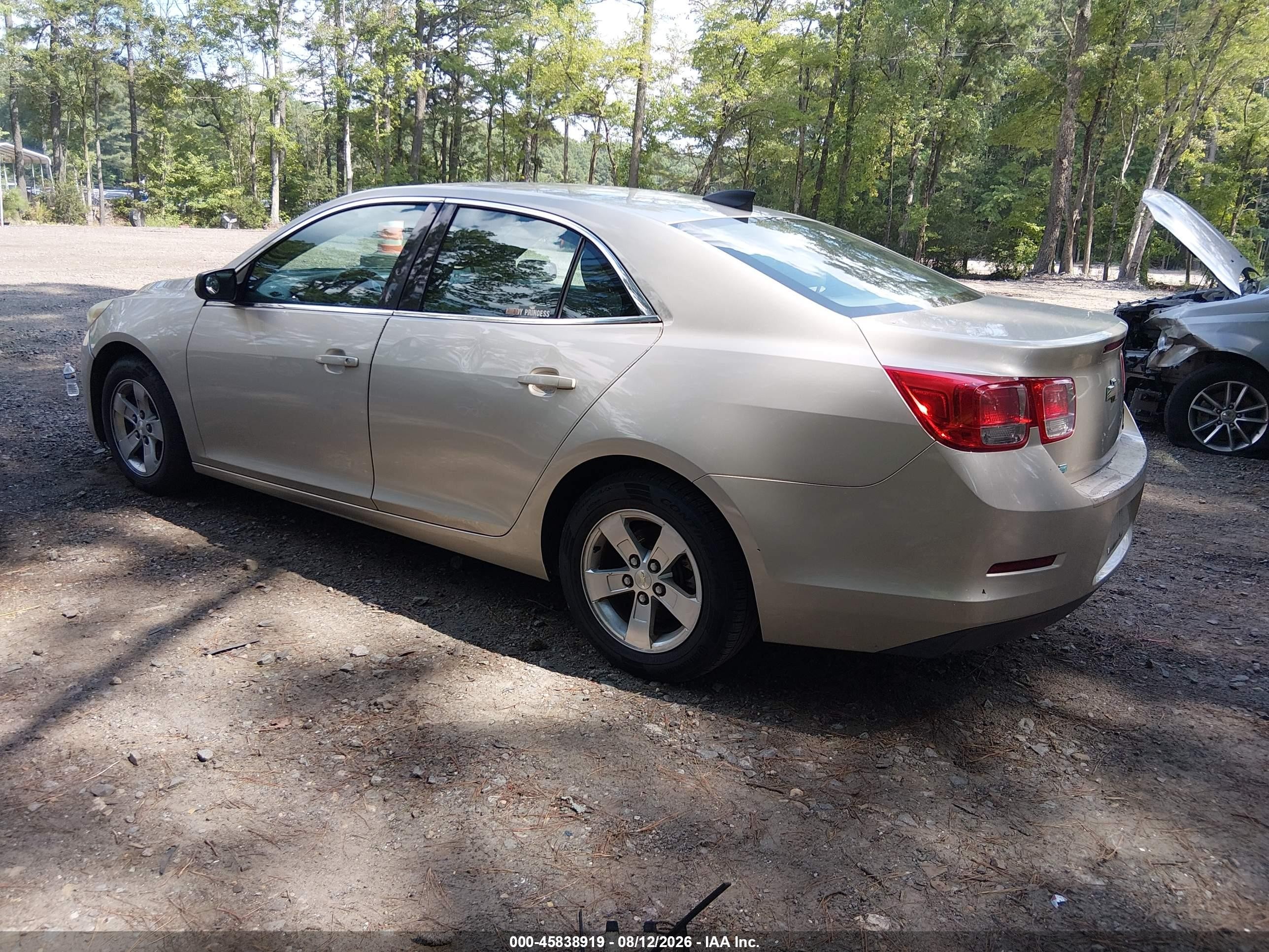 2015 Chevrolet Malibu Ls Beige vin: 1G11B5SL4FF235700
