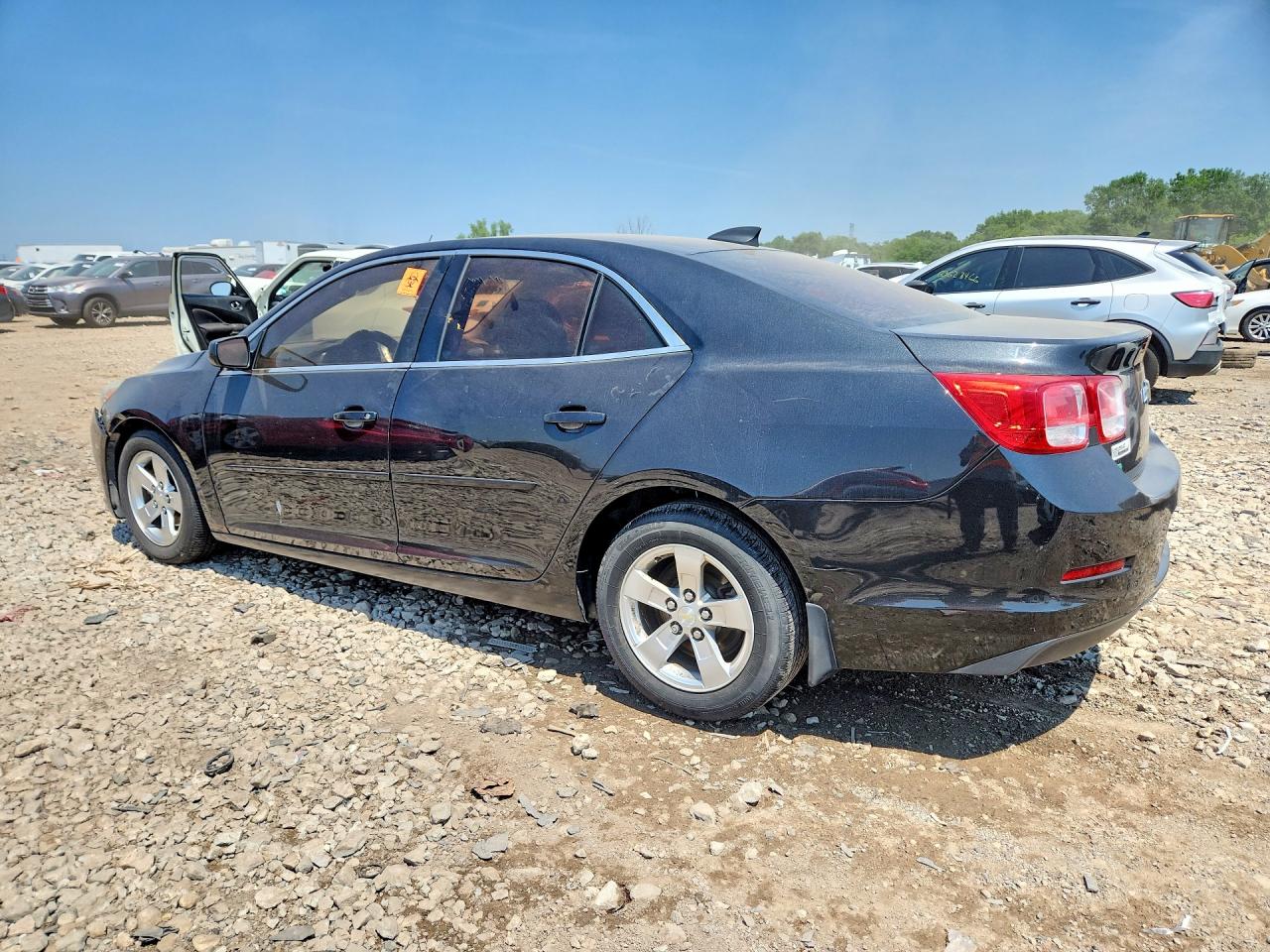 2015 Chevrolet Malibu Ls Black vin: 1G11B5SL4FF331570