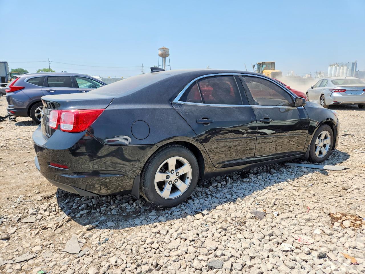 2015 Chevrolet Malibu Ls Black vin: 1G11B5SL4FF331570