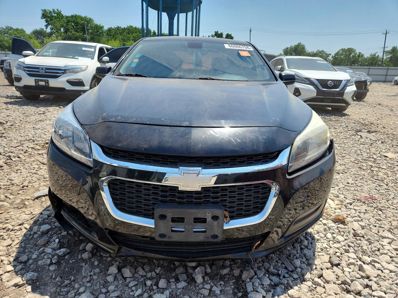 2015 Chevrolet Malibu Ls Black vin: 1G11B5SL4FF331570