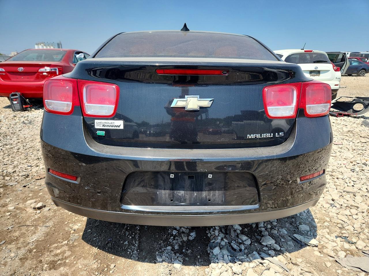 2015 Chevrolet Malibu Ls Black vin: 1G11B5SL4FF331570