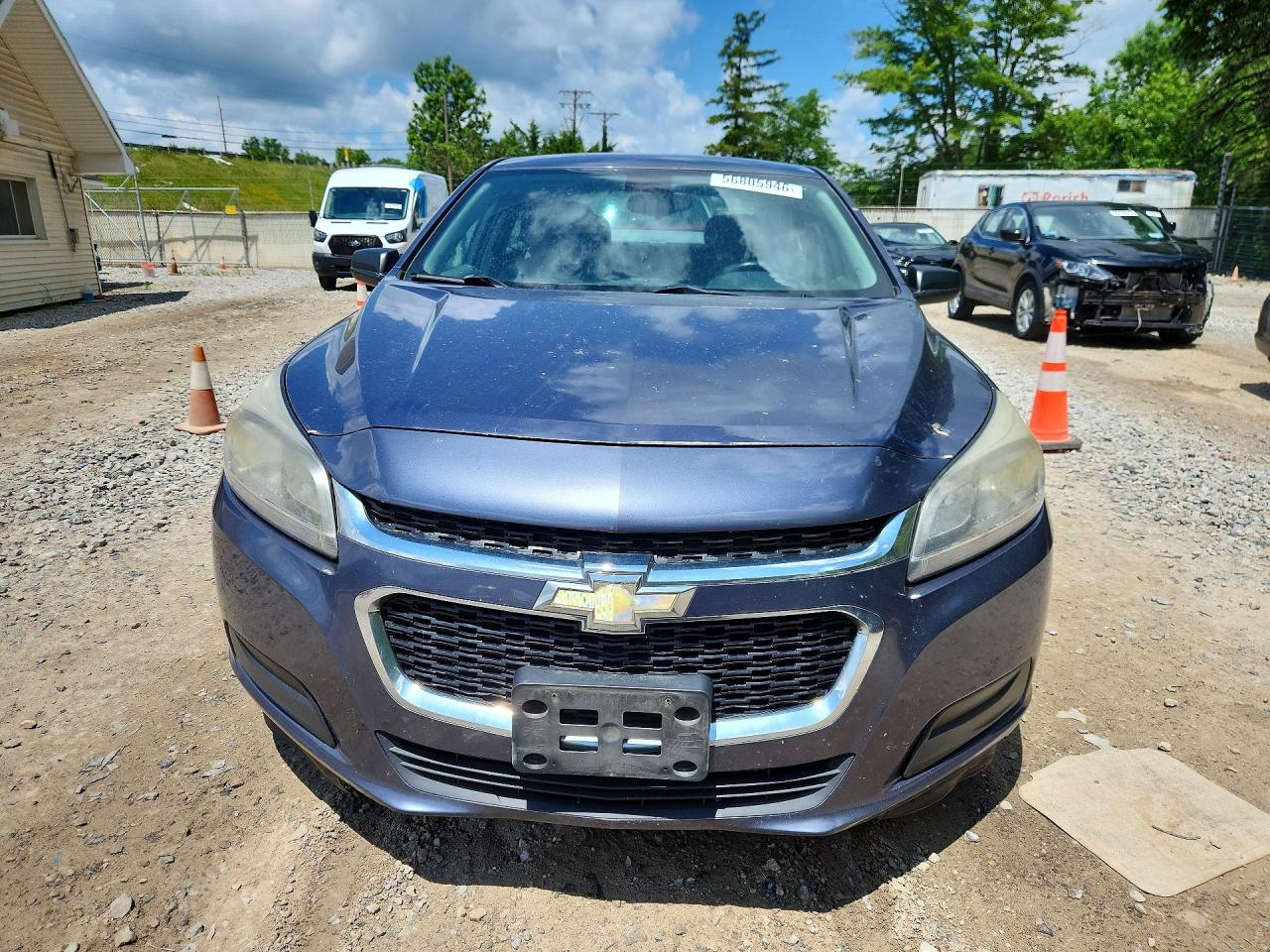 2015 Chevrolet Malibu Ls Blue vin: 1G11B5SL4FF335425