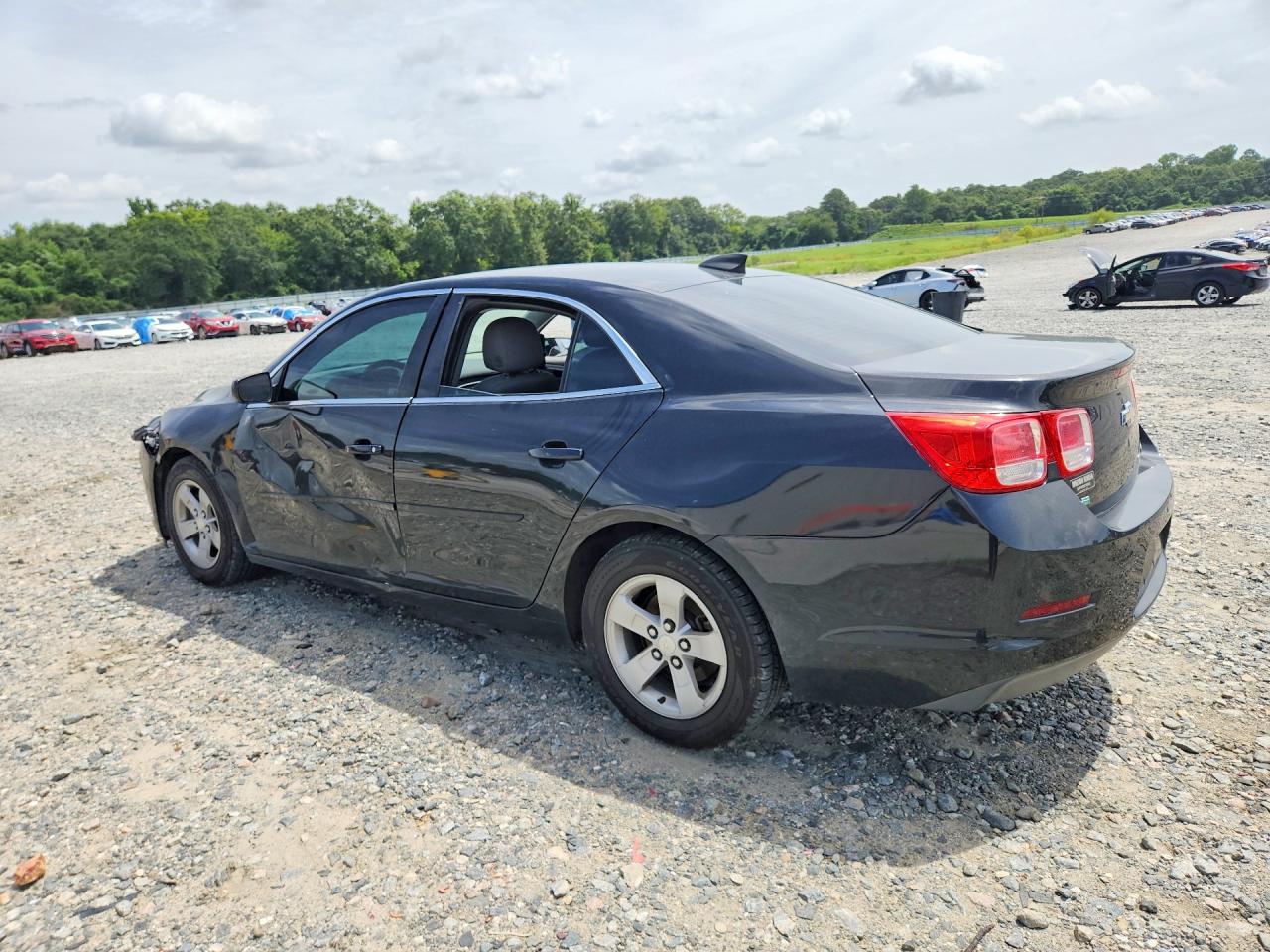 2015 Chevrolet Malibu Ls Charcoal vin: 1G11B5SL4FF338986