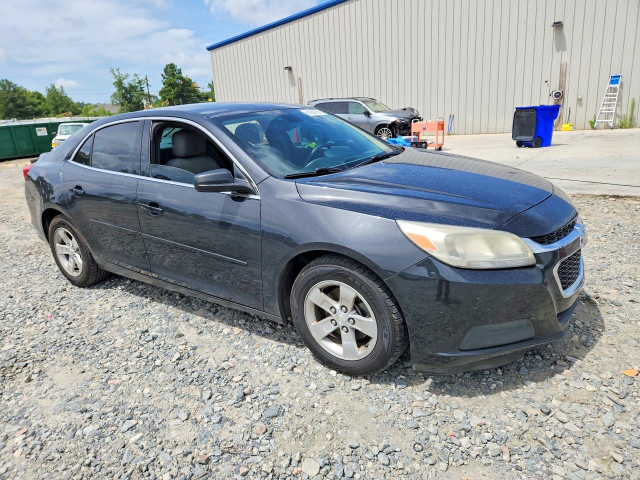 2015 Chevrolet Malibu Ls Charcoal vin: 1G11B5SL4FF338986