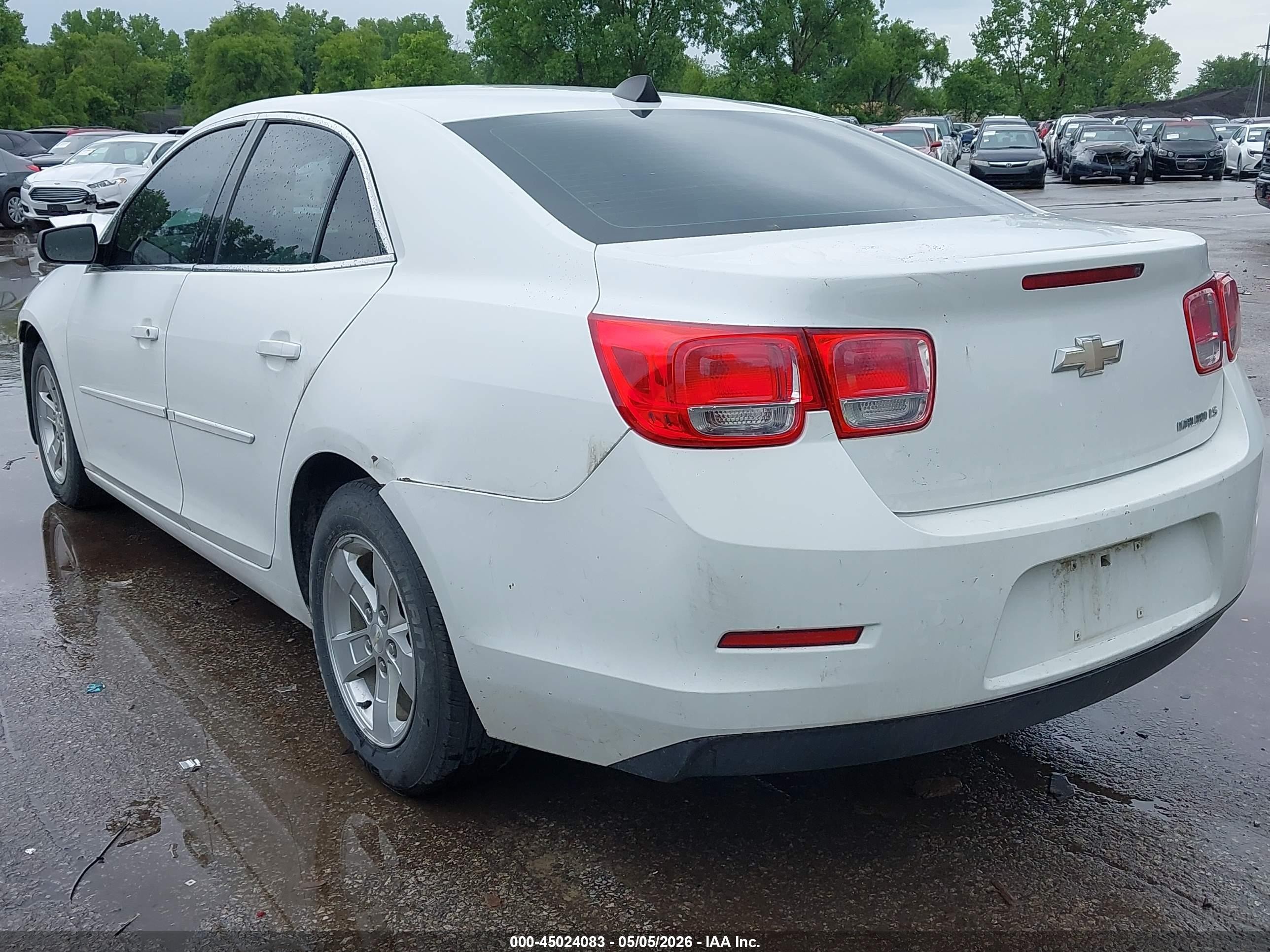2014 Chevrolet Malibu 1ls White vin: 1G11B5SL5EF137841