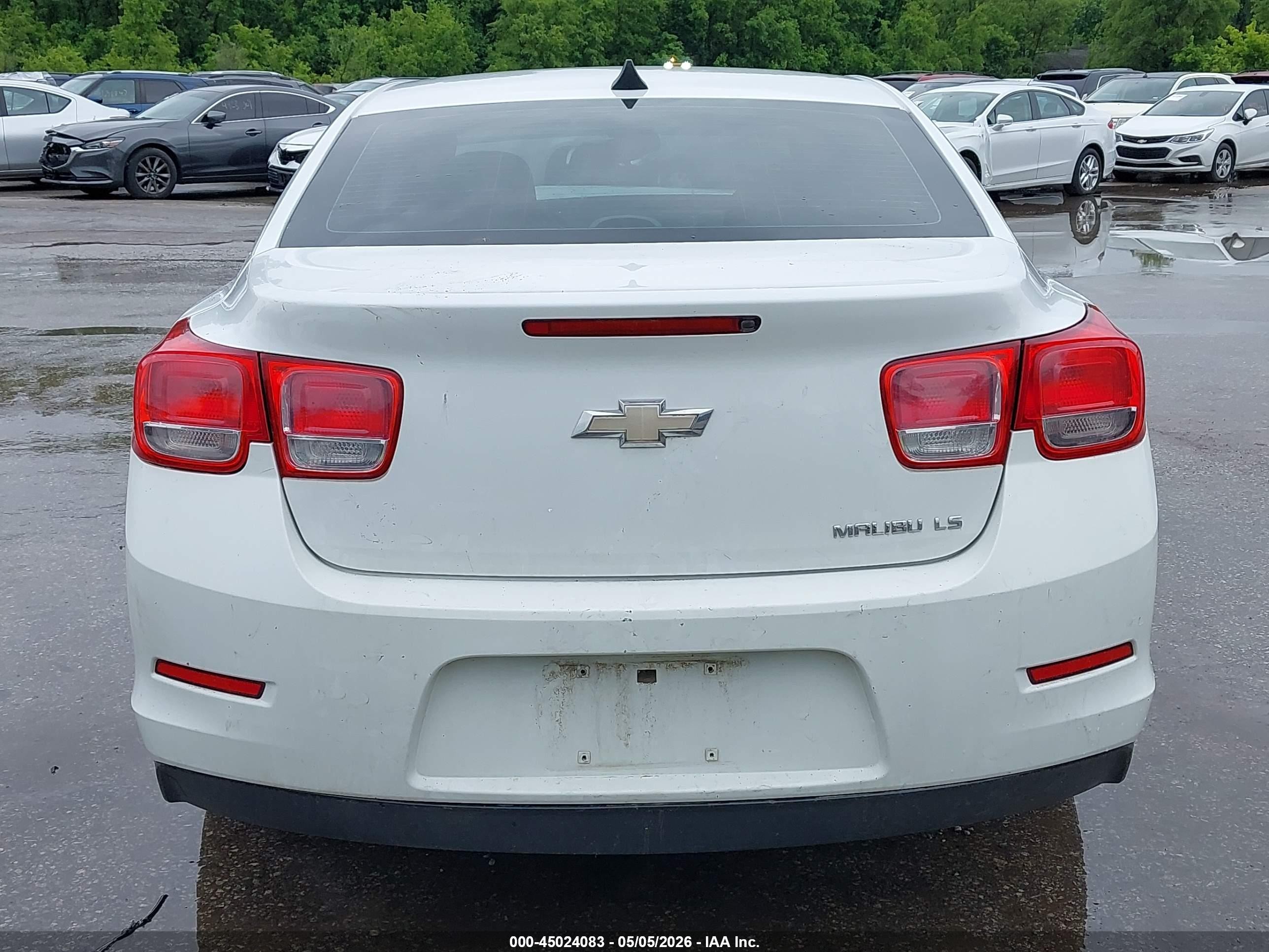 2014 Chevrolet Malibu 1ls White vin: 1G11B5SL5EF137841