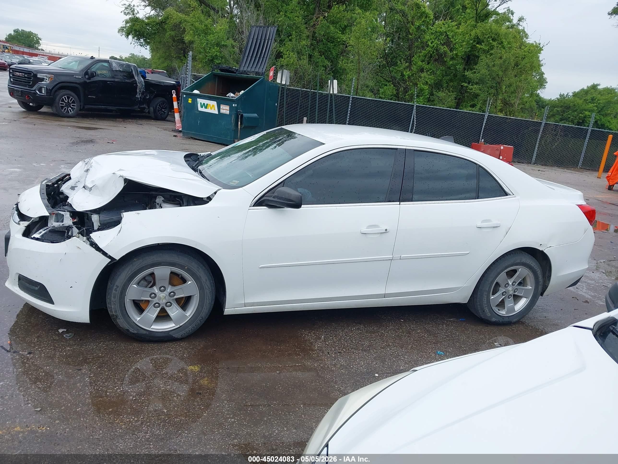 2014 Chevrolet Malibu 1ls White vin: 1G11B5SL5EF137841
