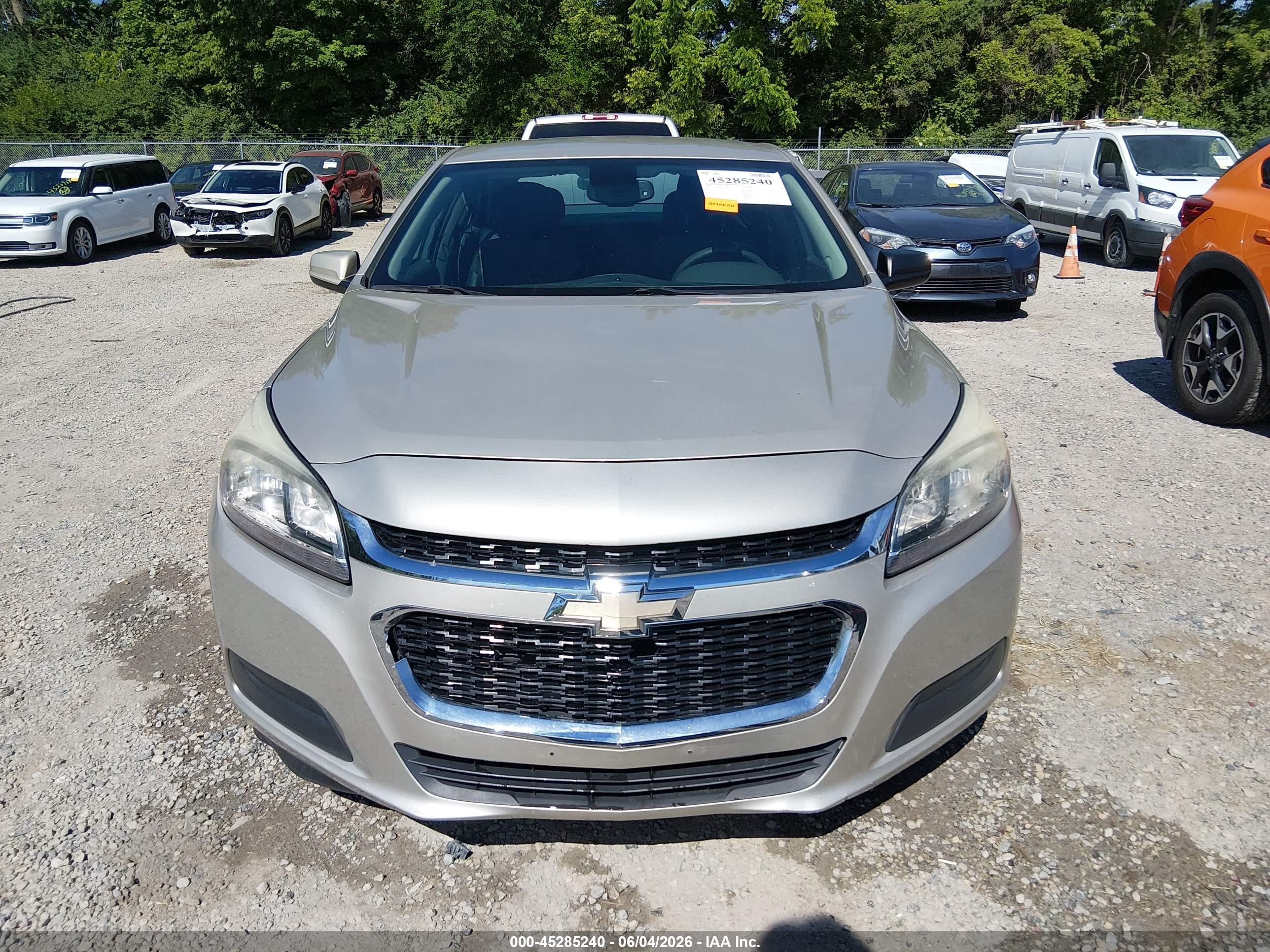 2014 Chevrolet Malibu 1ls Gold vin: 1G11B5SL5EF151206
