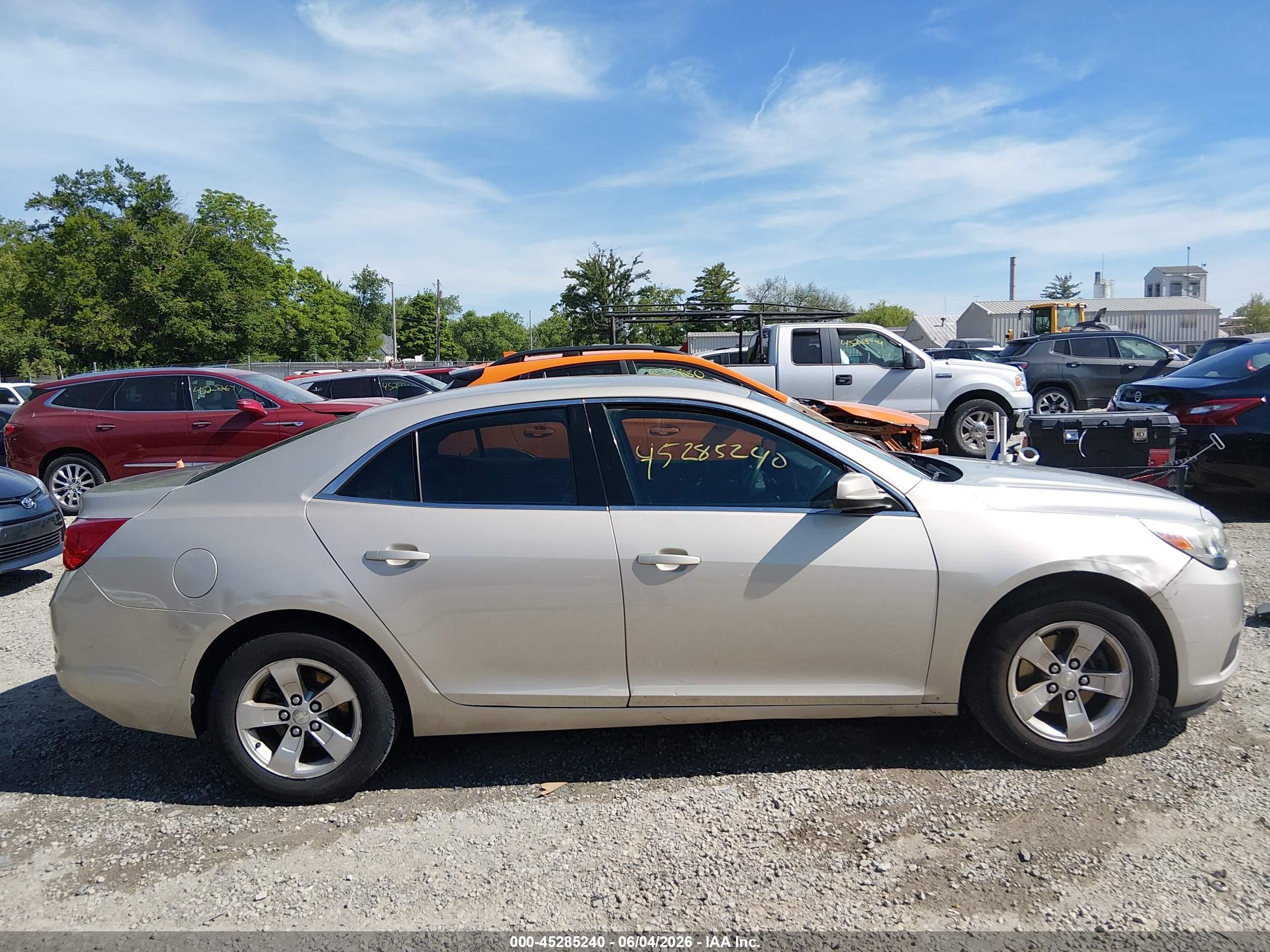 2014 Chevrolet Malibu 1ls Gold vin: 1G11B5SL5EF151206