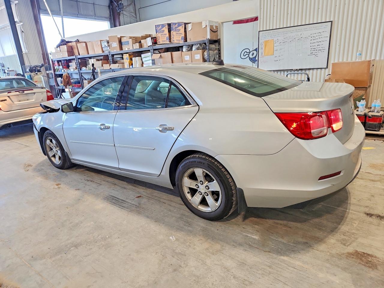 2014 Chevrolet Malibu Ls Silver vin: 1G11B5SL5EF154350
