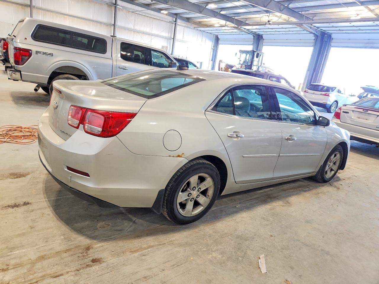 2014 Chevrolet Malibu Ls Silver vin: 1G11B5SL5EF154350