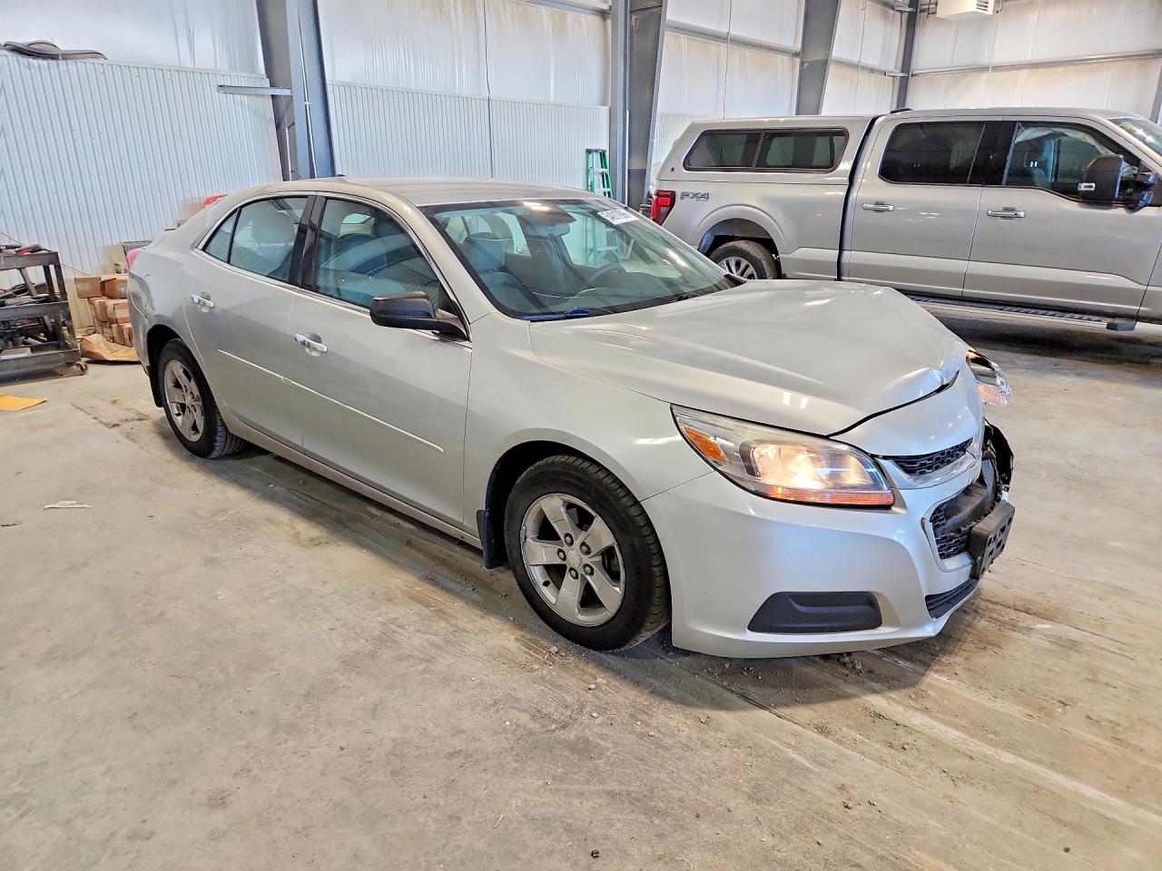 2014 Chevrolet Malibu Ls Silver vin: 1G11B5SL5EF154350