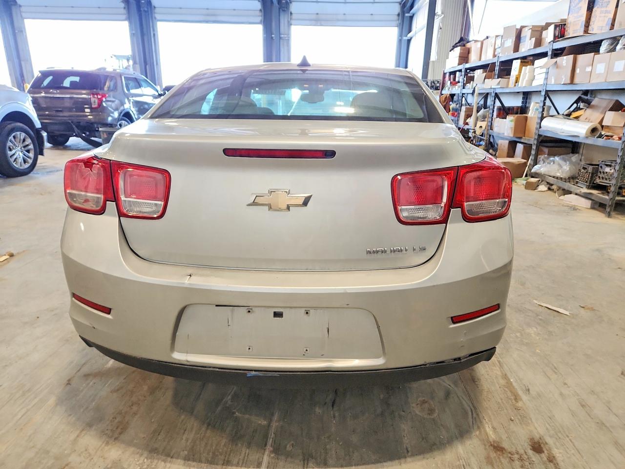 2014 Chevrolet Malibu Ls Silver vin: 1G11B5SL5EF154350