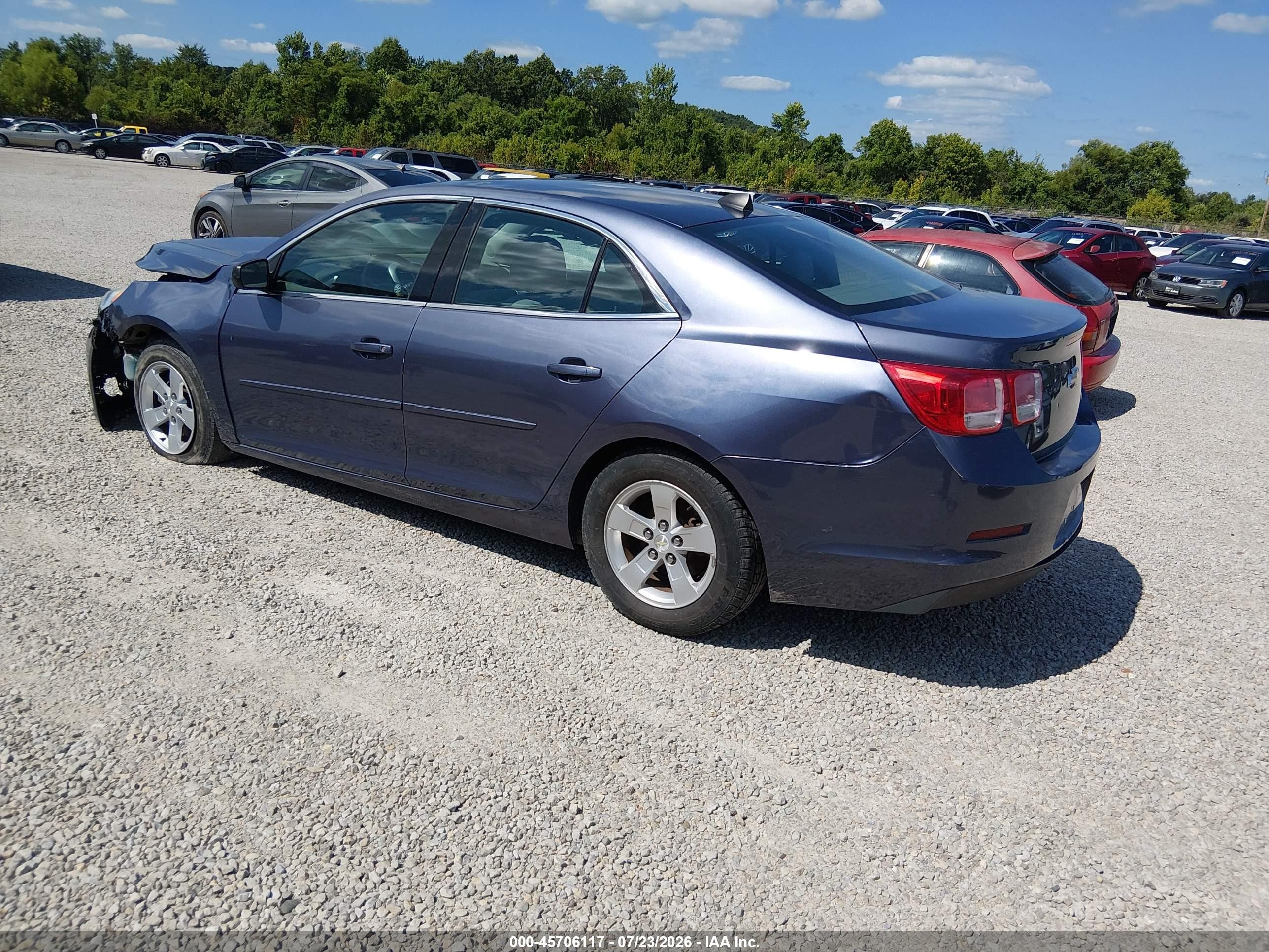 2014 Chevrolet Malibu 1ls Blue vin: 1G11B5SL5EF161184