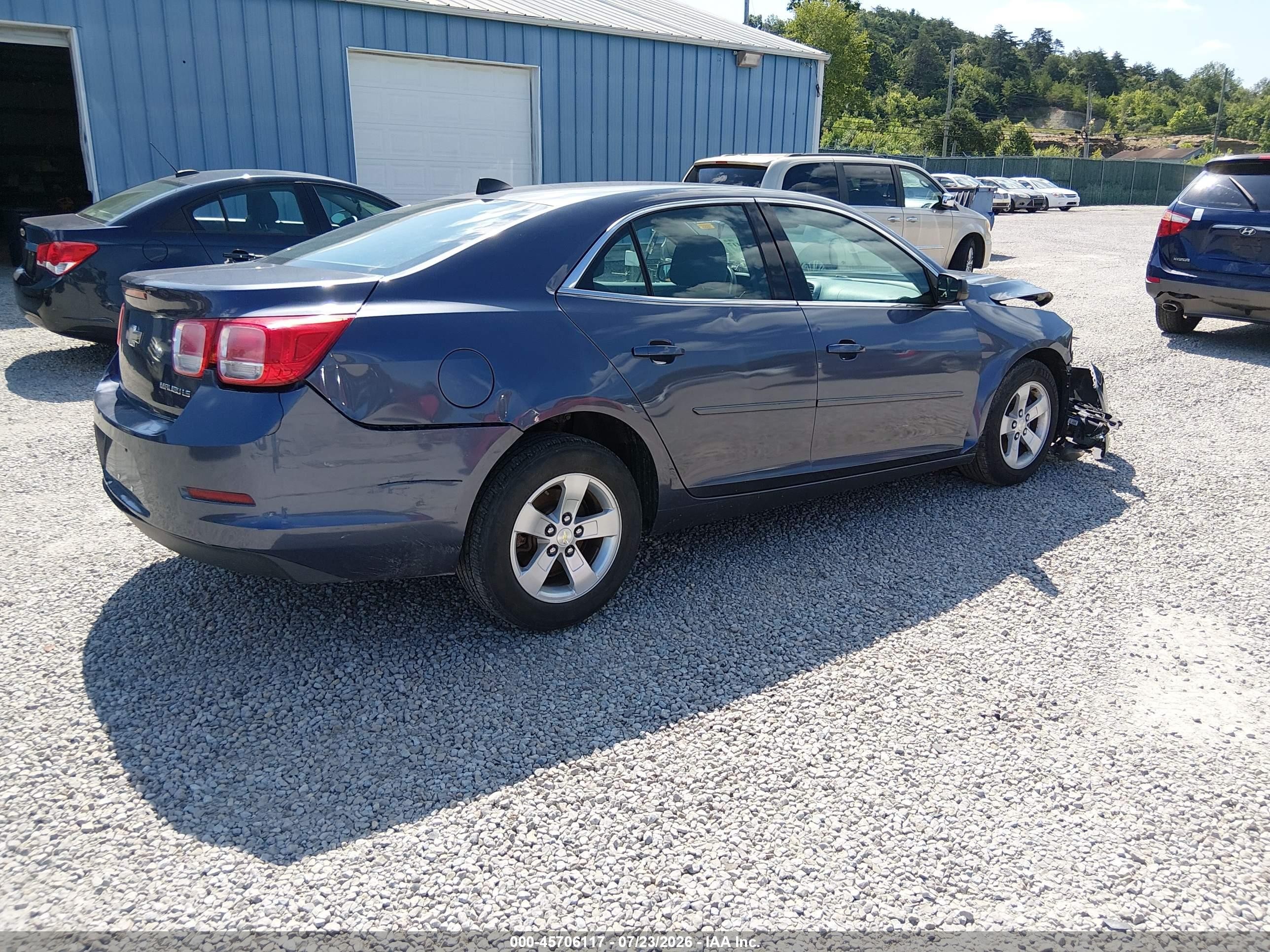 2014 Chevrolet Malibu 1ls Blue vin: 1G11B5SL5EF161184