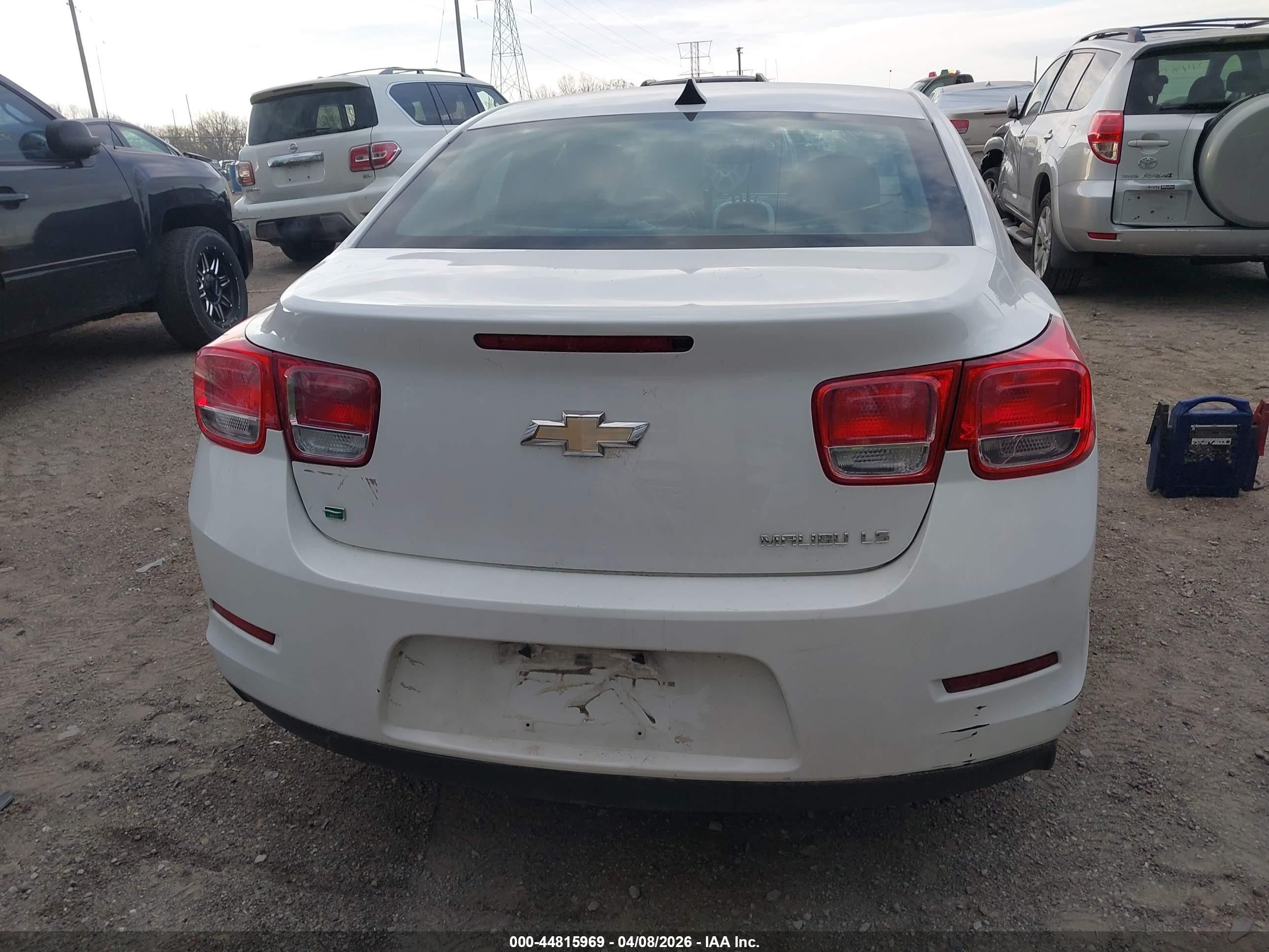 2014 Chevrolet Malibu 1ls White vin: 1G11B5SL5EF204907
