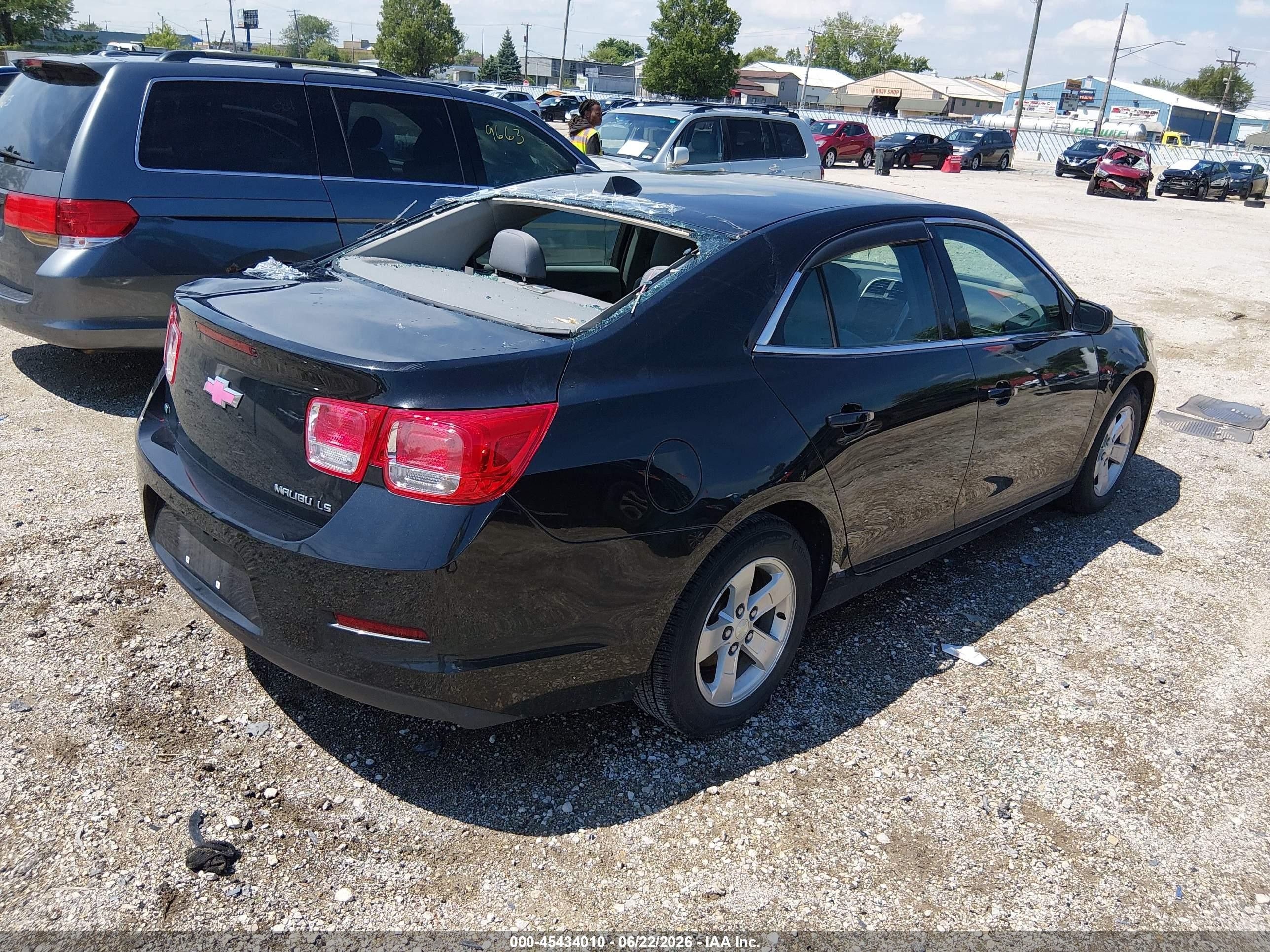 2014 Chevrolet Malibu 1ls Black vin: 1G11B5SL5EF205720