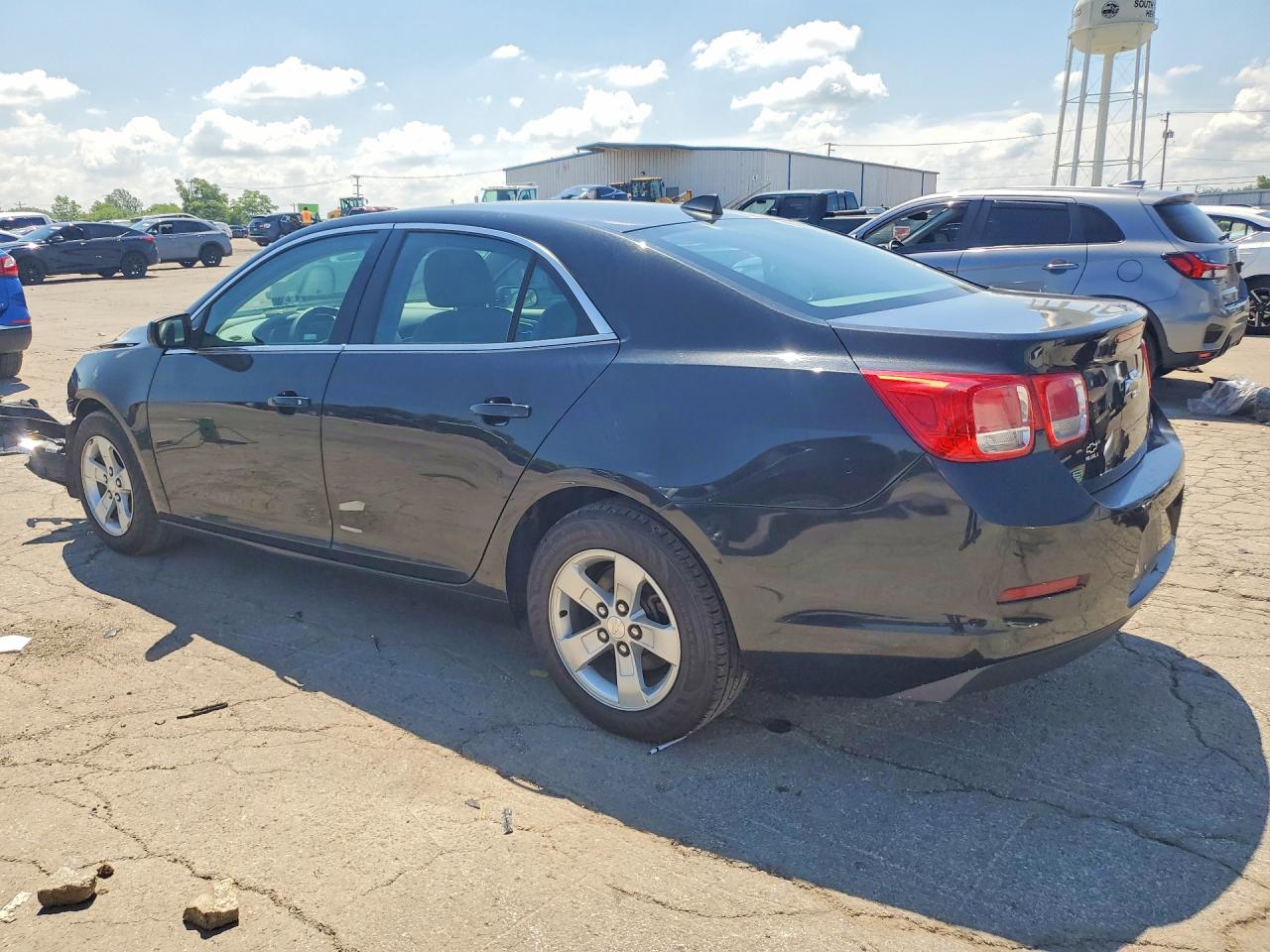 2014 Chevrolet Malibu Ls Black vin: 1G11B5SL5EF219052